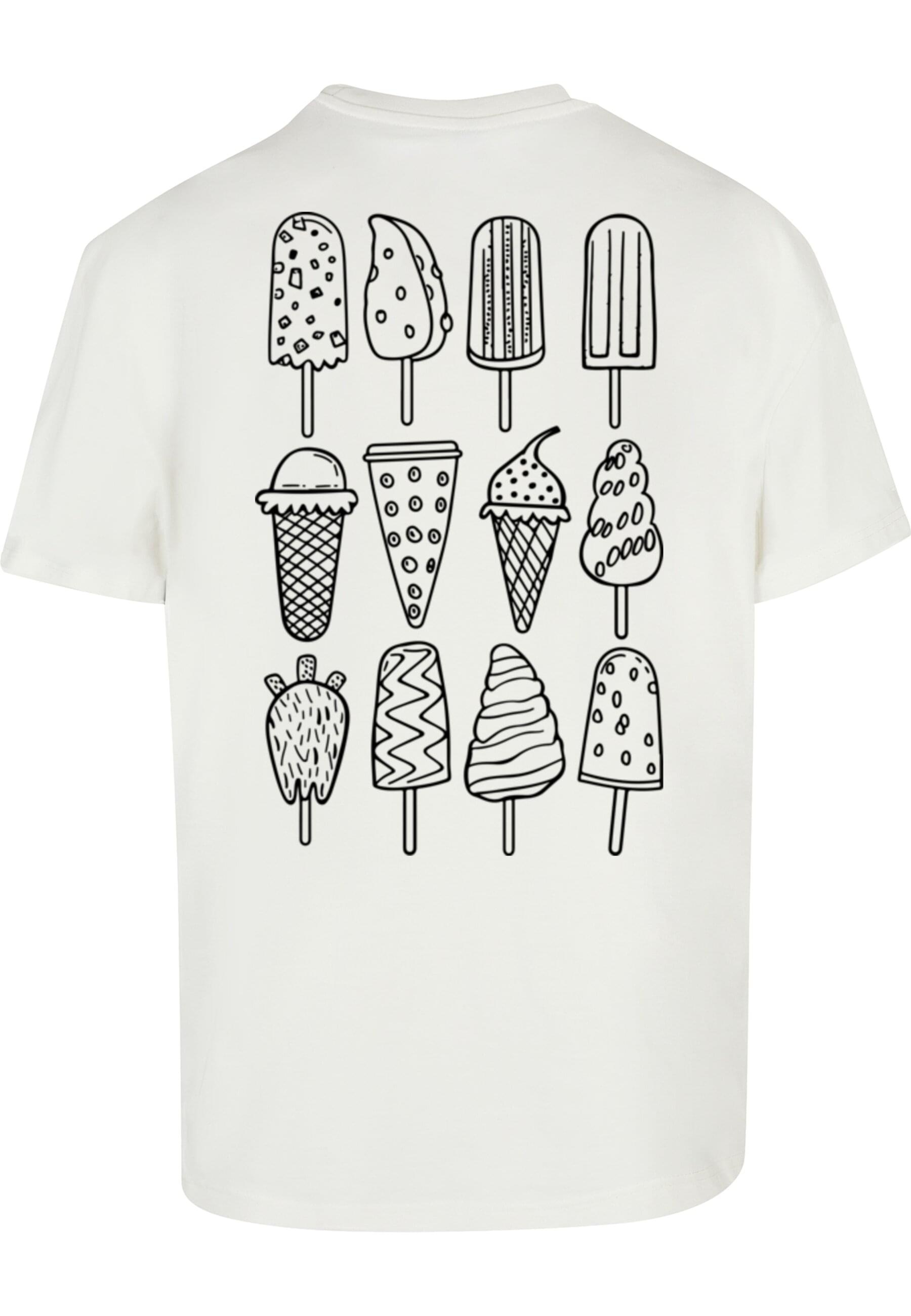 Merchcode T-Shirt "Merchcode Ice Cream Oversized T-shirt", (1 tlg.) günstig online kaufen