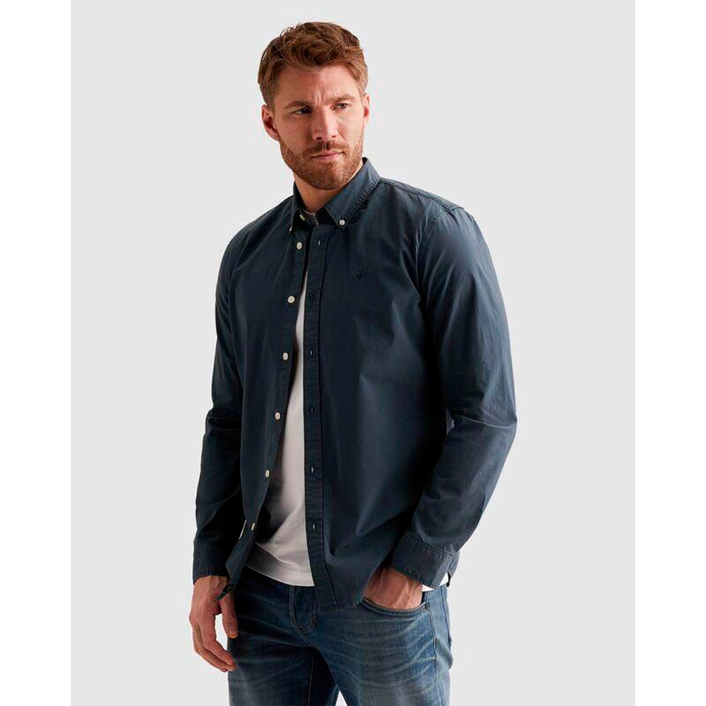 PME LEGEND Langarmhemd Button-down-Kragen