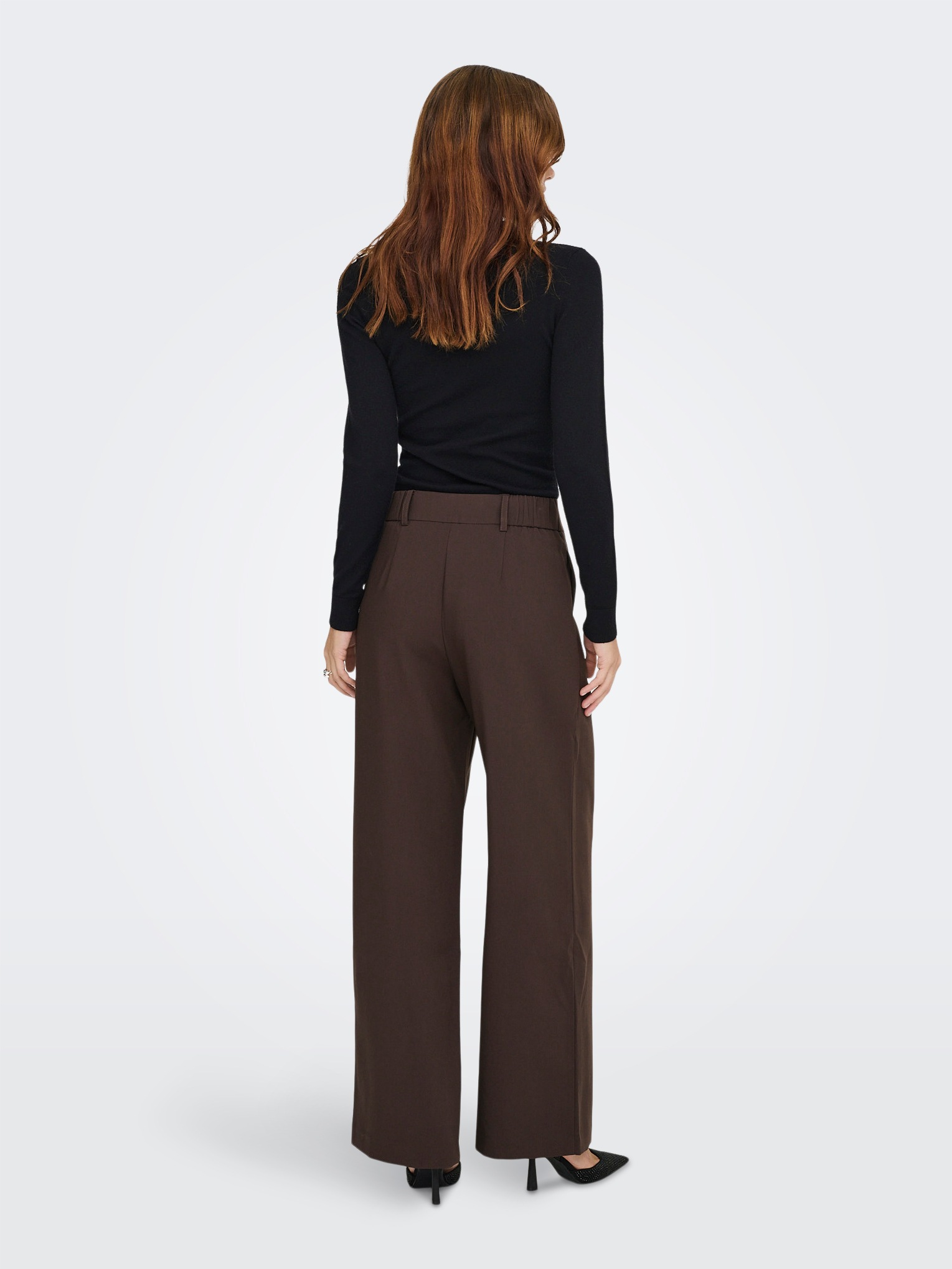ONLY Anzughose »ONLLINDA-RAVEN HW STR PANTS TLR«  Materialmix