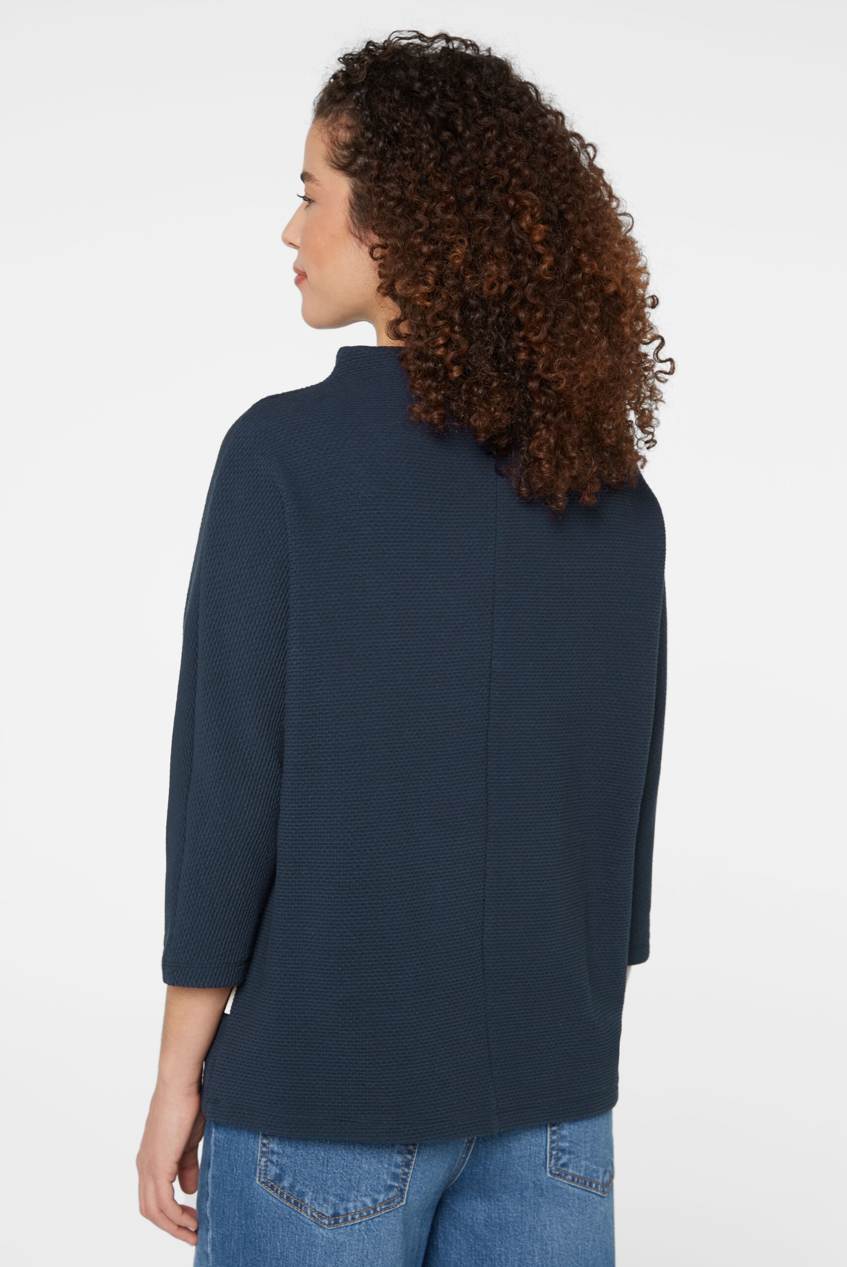SENSES.THE LABEL 3/4-Arm-Shirt, mit Baumwolle