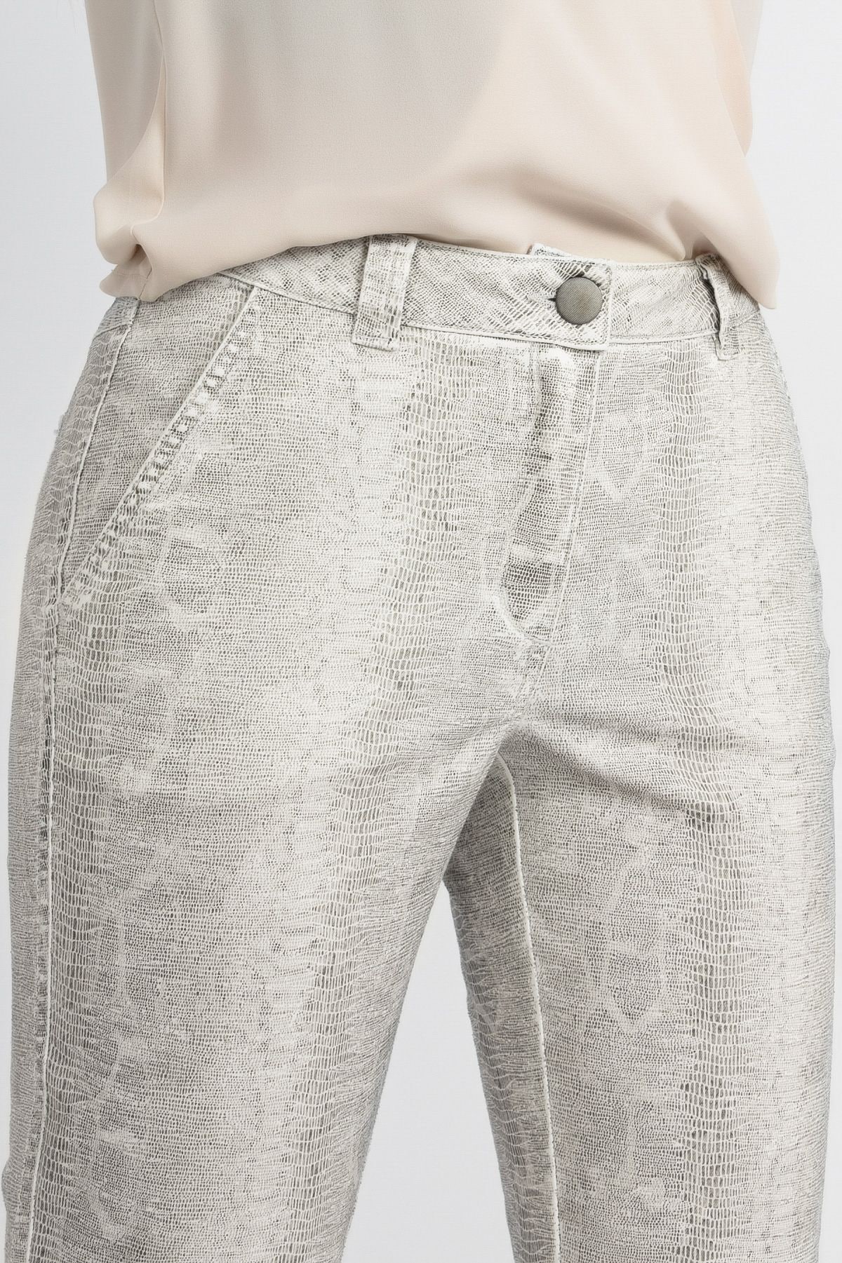Recover Pants Stoffhose »Hose«, schmale, figurbetonte Form