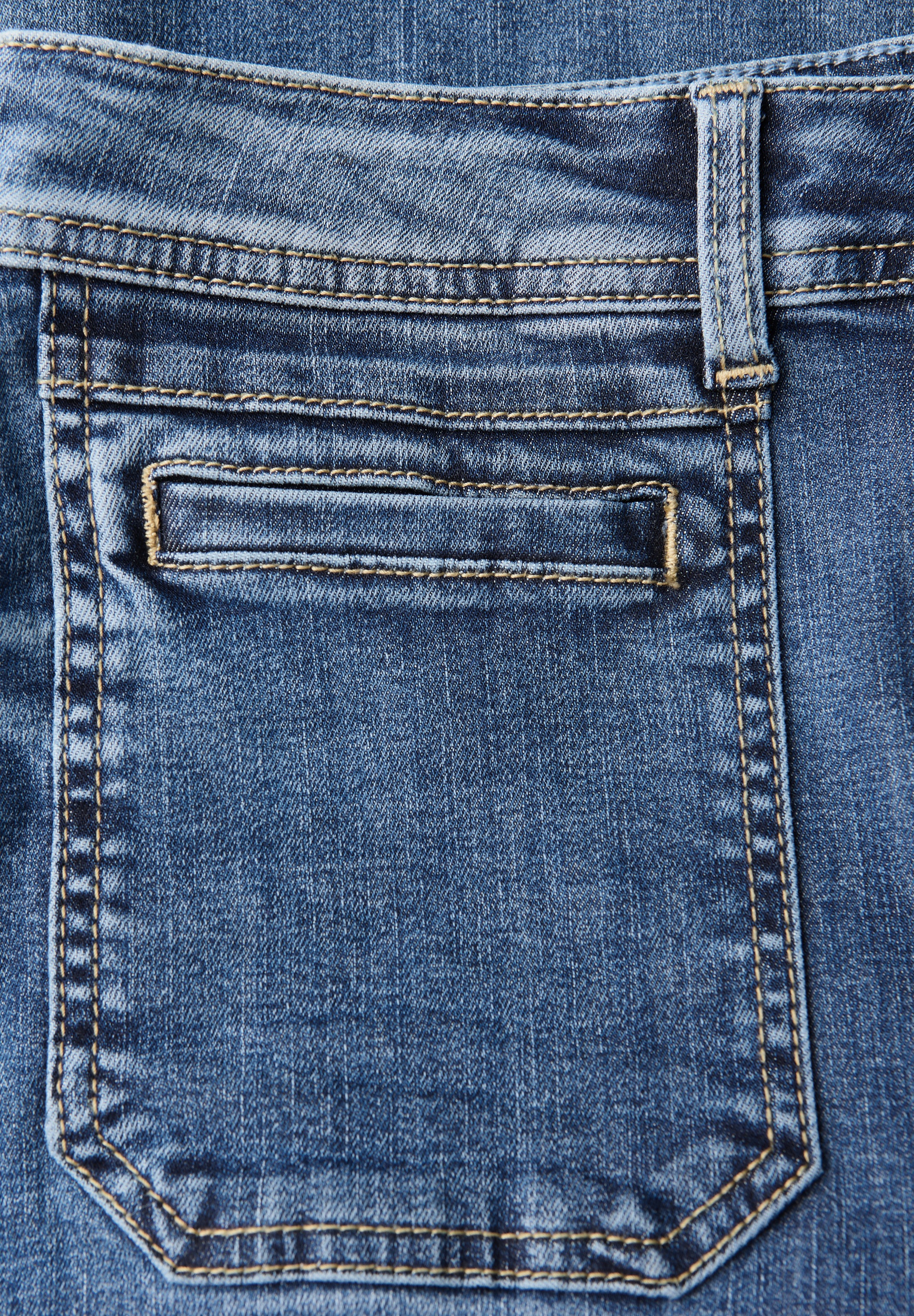 STREET ONE Slim-fit-Jeans, High Waist
