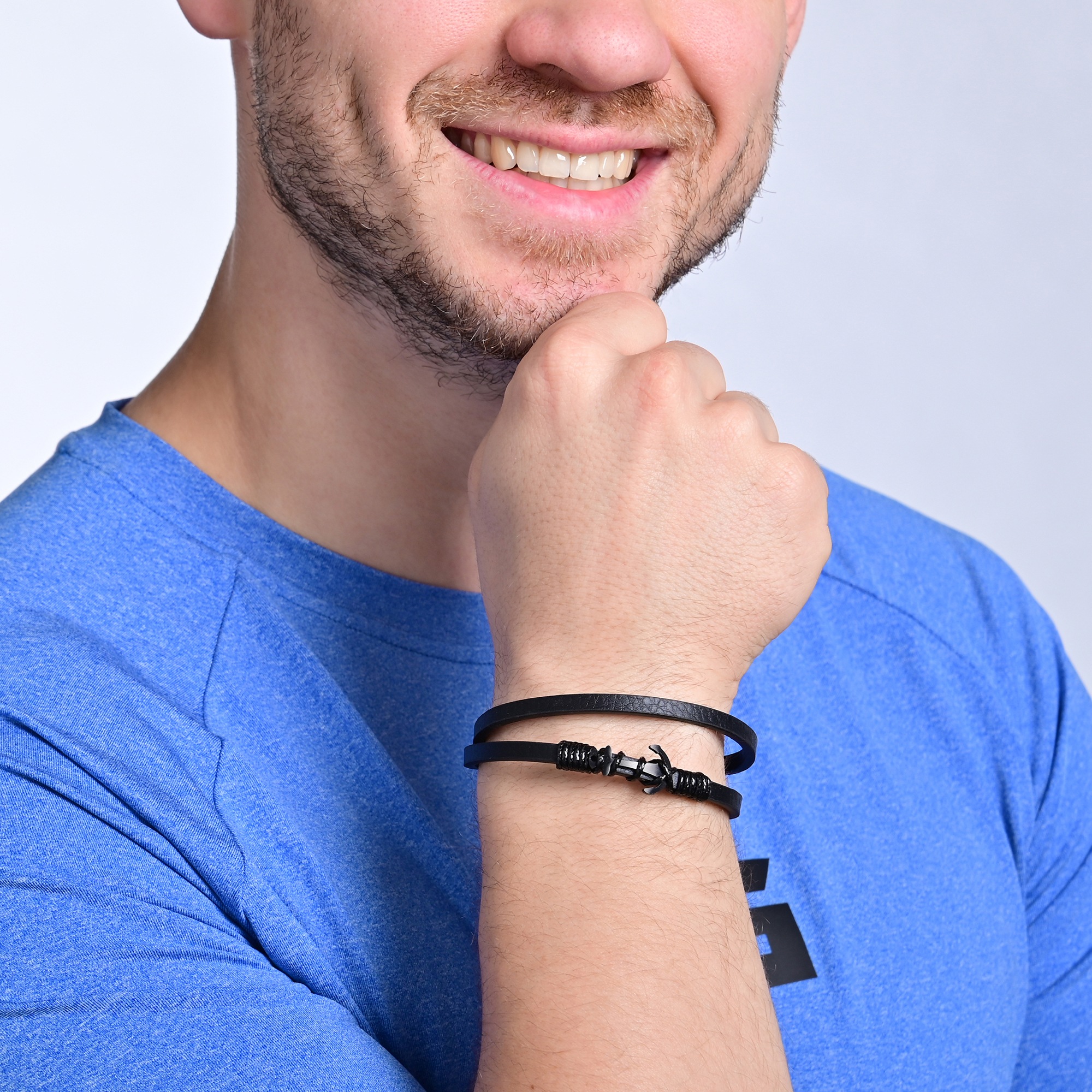 Adelia´s Wickelarmband »Armband – Wickelarmband aus Leder 41 cm« Zum Verschenken an Menschen, die Ihnen am Herzen liegen