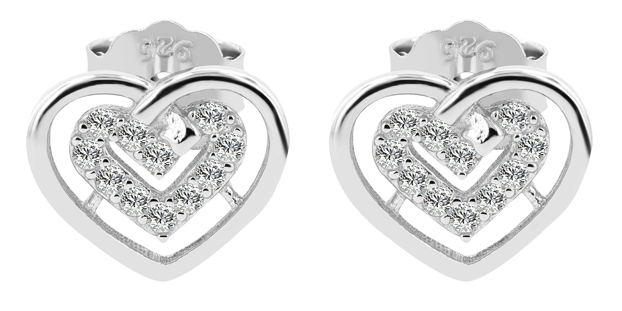 Adelia´s Paar Ohrhänger "Damen Ohrringe – Ohrstecker aus 925 Silber" Ein st günstig online kaufen