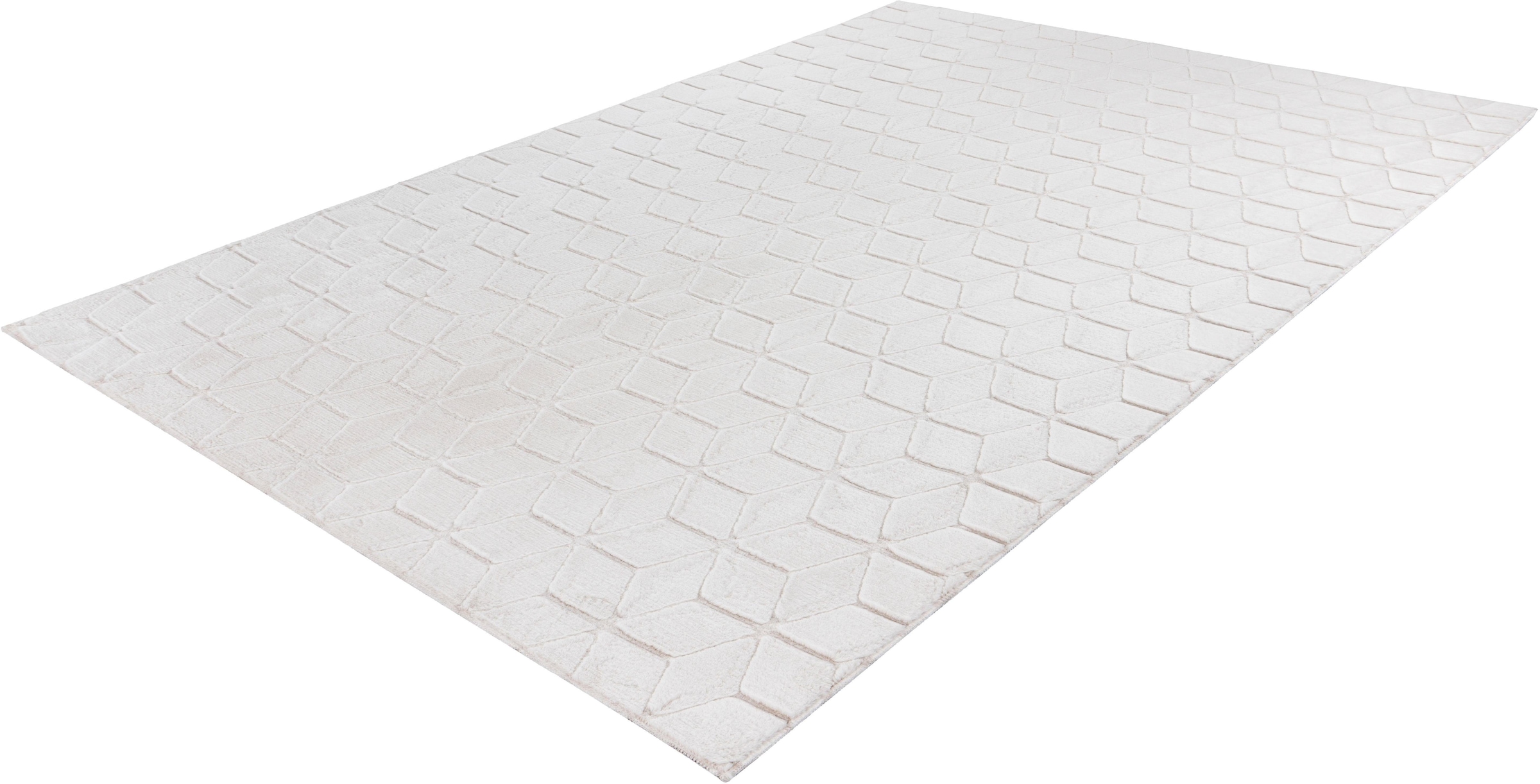 me gusta Teppich »Vivica 100«, rechteckig, 20 mm Höhe, besonders weich durch Microfaser, Wohnzimmer