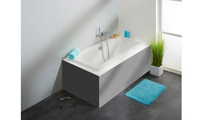 Badewanne »Cubic«, (Komplett-Set, 3 tlg.)