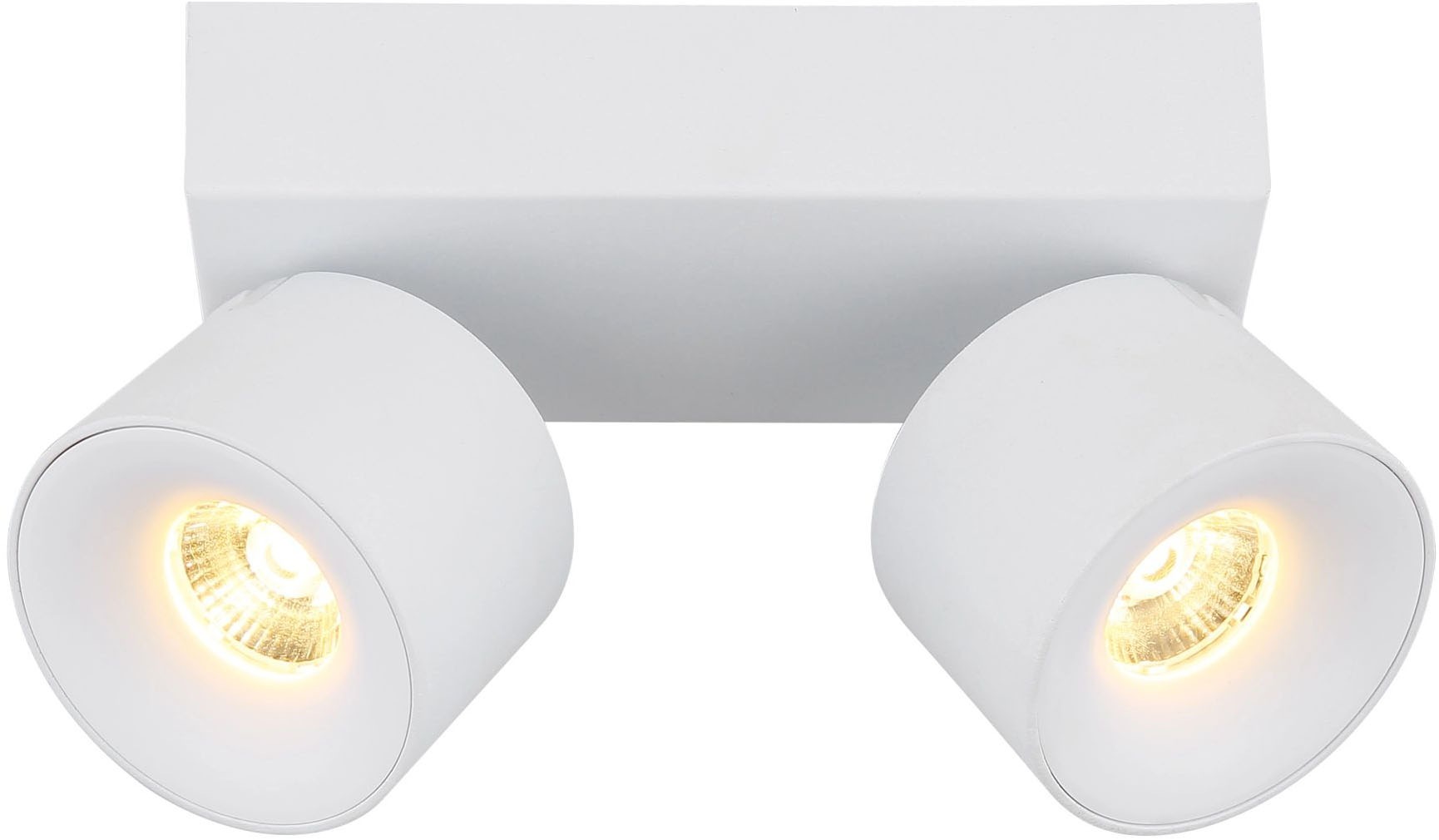 GLOBO LIGHTING LED Deckenstrahler »RAE«, 2 flammig, Leuchtmittel LED-Modul | LED fest integriert, Deckenspot, Wohnraum, Flur, Arbeitszimmer