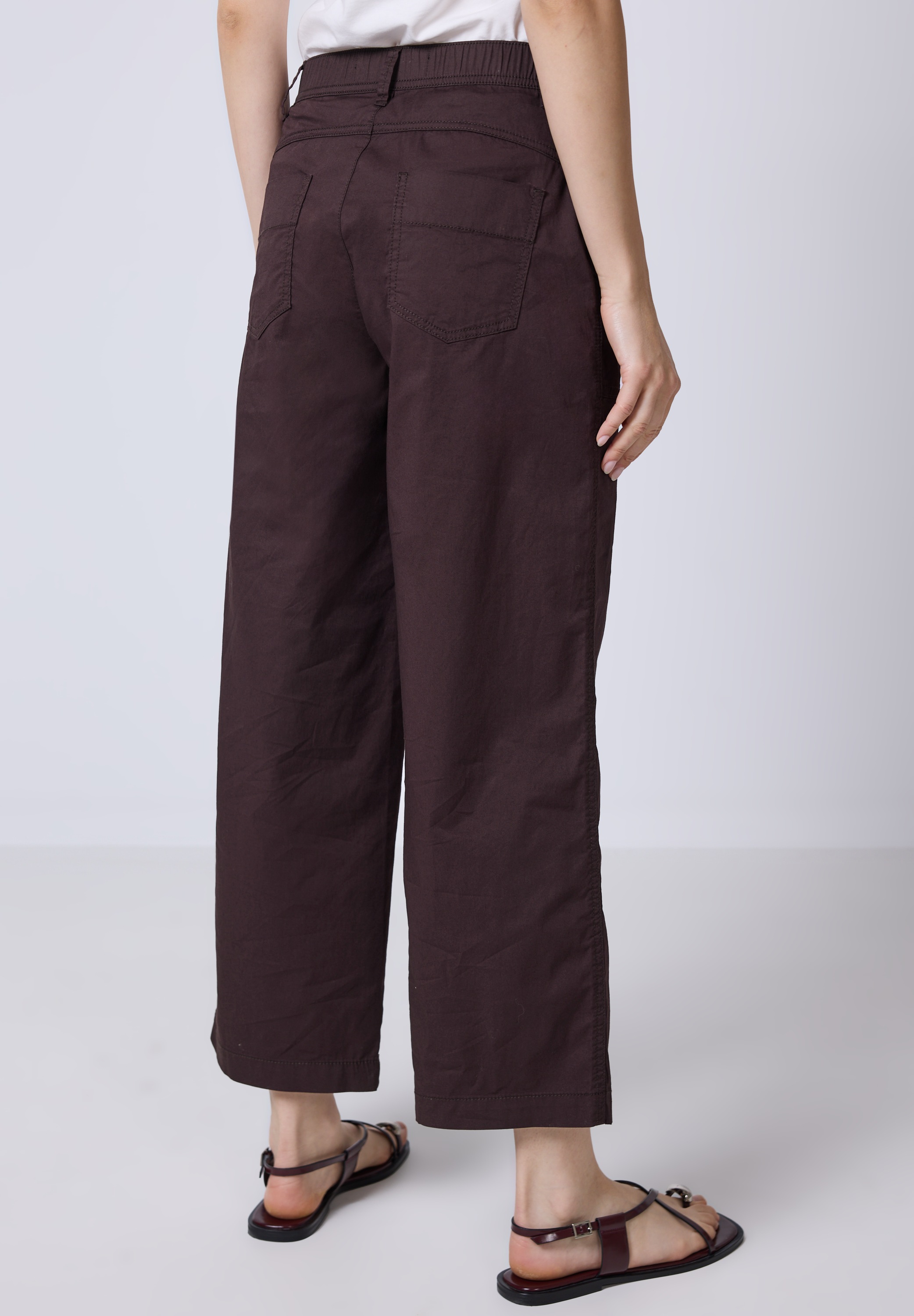 STREET ONE STUDIO Cargohose, aus Baumwolle mit Stretchanteil