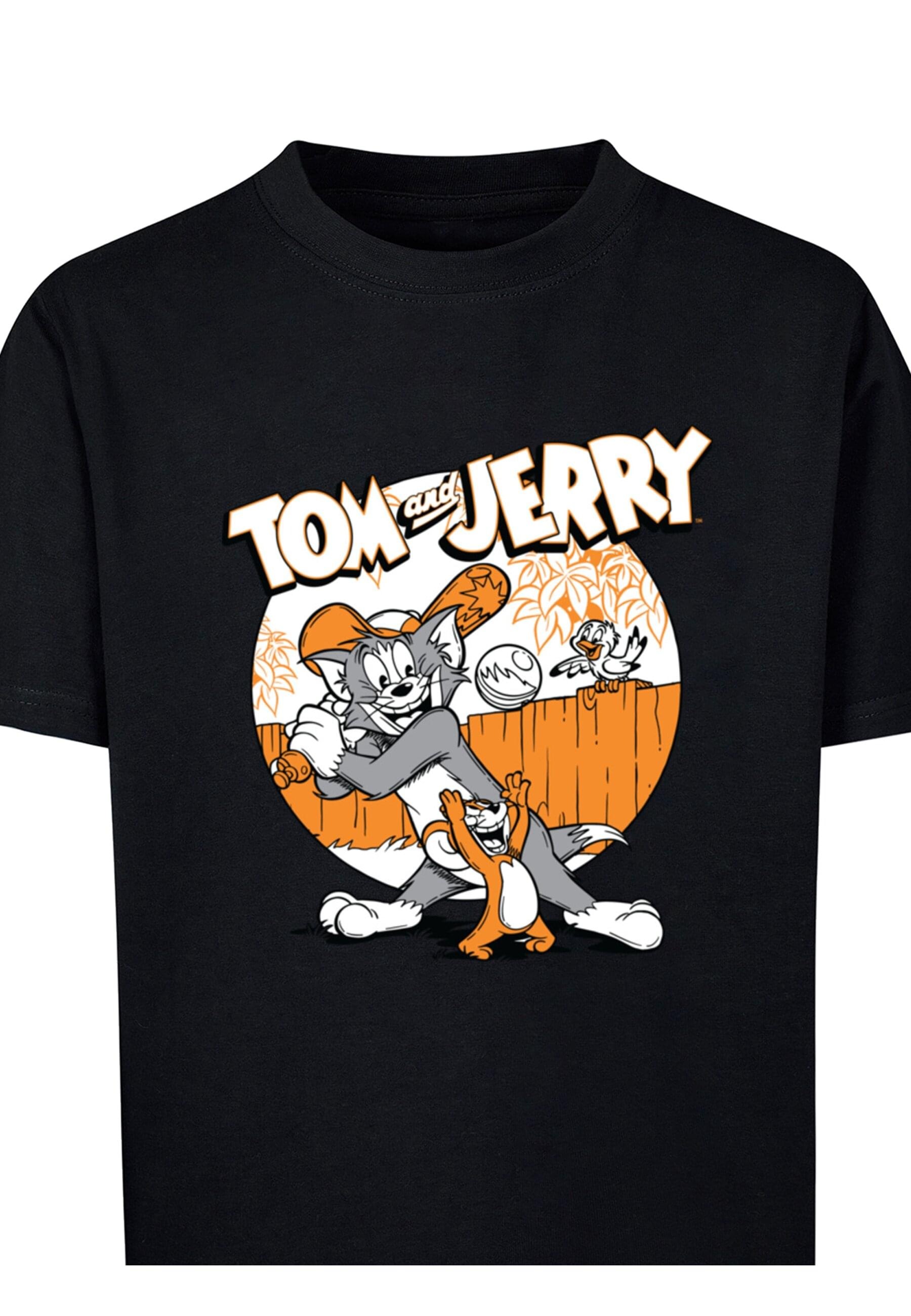 ABSOLUTE CULT T-Shirt »ABSOLUTE CULT Herren Kids Tom and Jerry - Baseball Basic T-Shirt«, (1 tlg.)