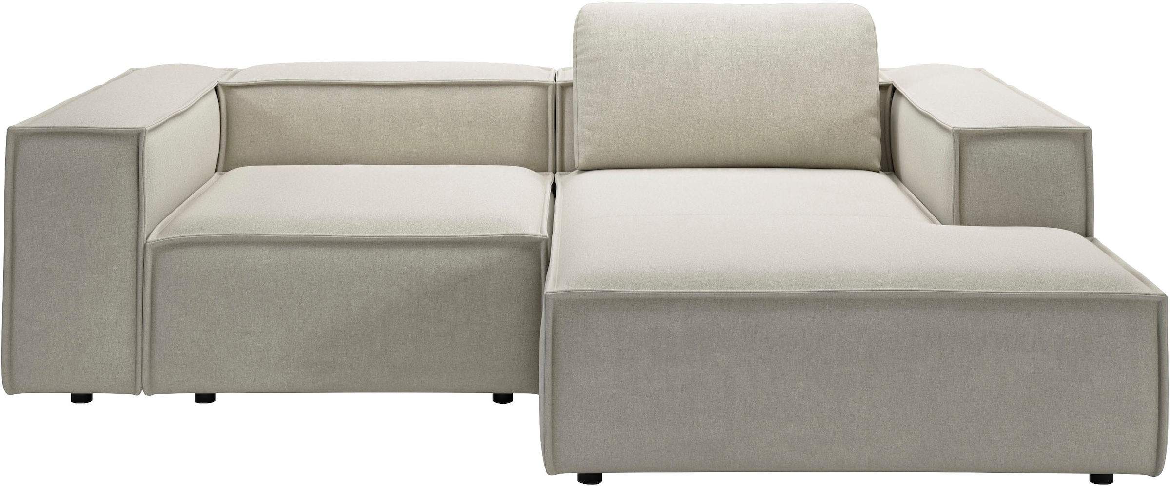 Home affaire Ecksofa "Watertown, kompakte L-Form, 246 cm breite für kleiner günstig online kaufen