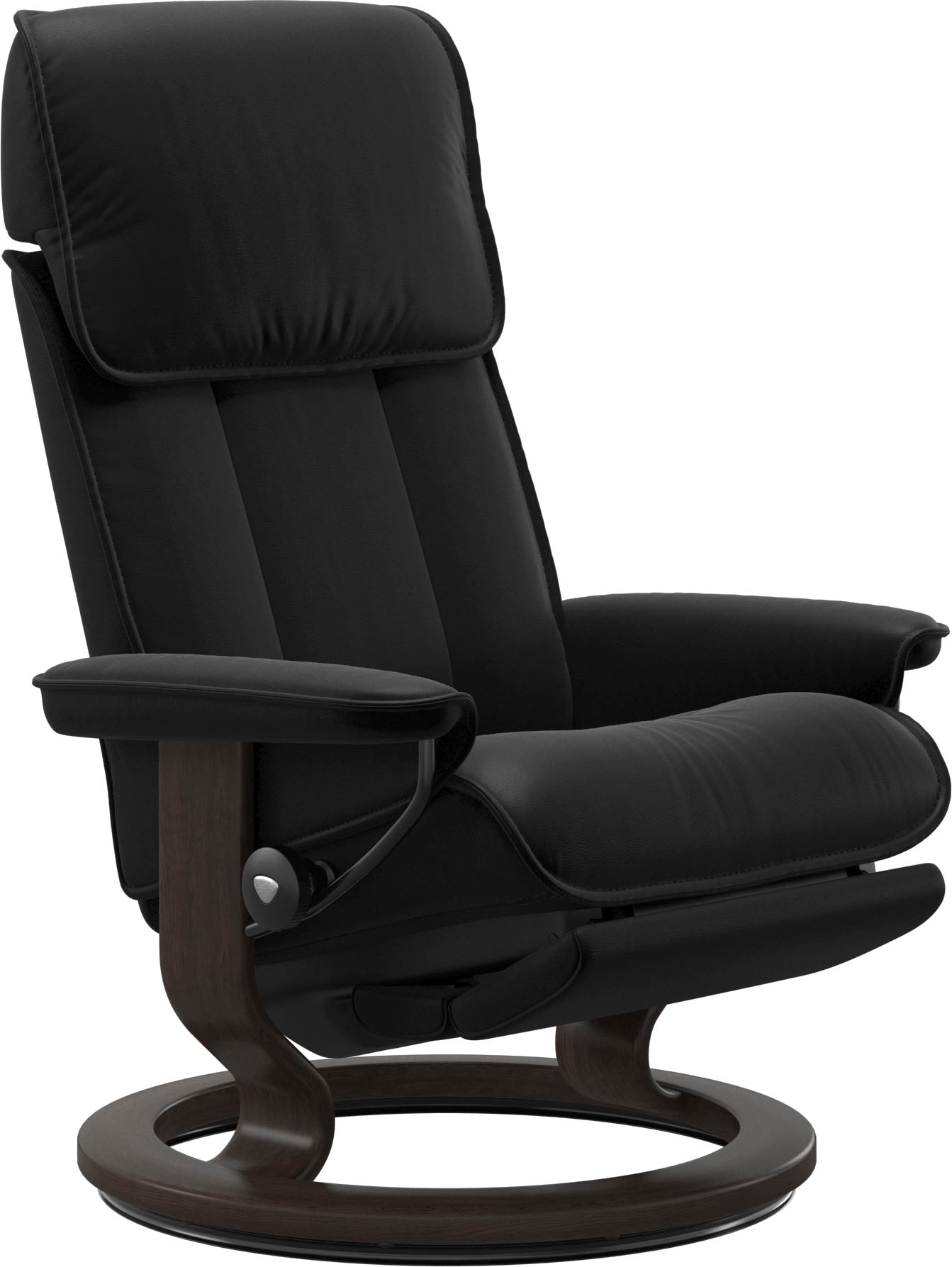 Stressless Relaxsessel "Admiral", verstellbar, optional 2-motorisch, Größe M & L, Gestell Wenge