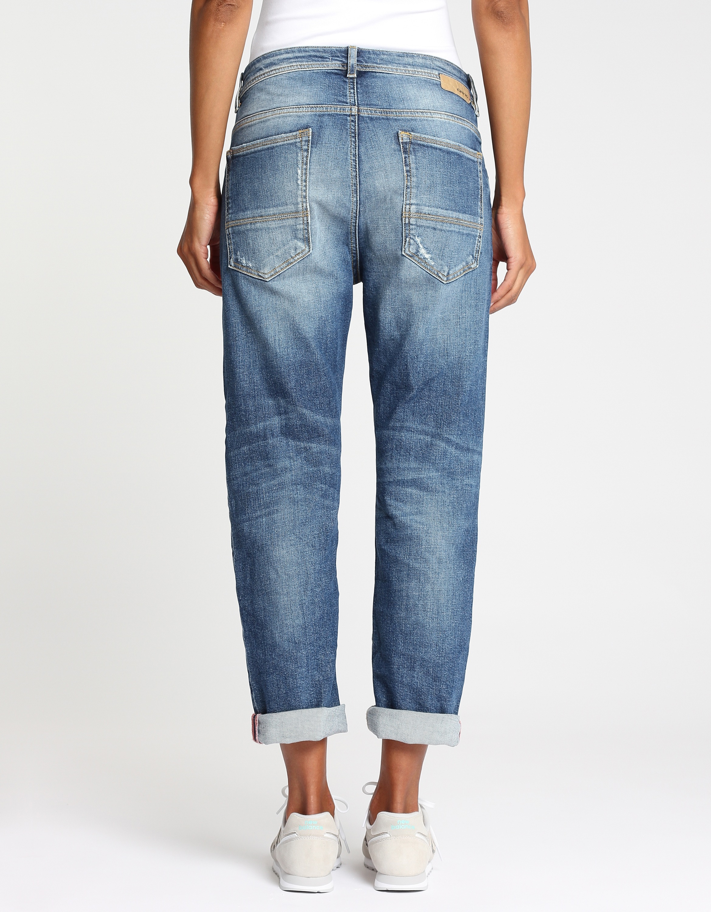 GANG Boyfriend-Jeans "GANG Jeans Boyfriend 94NICA CROPPED" günstig online kaufen