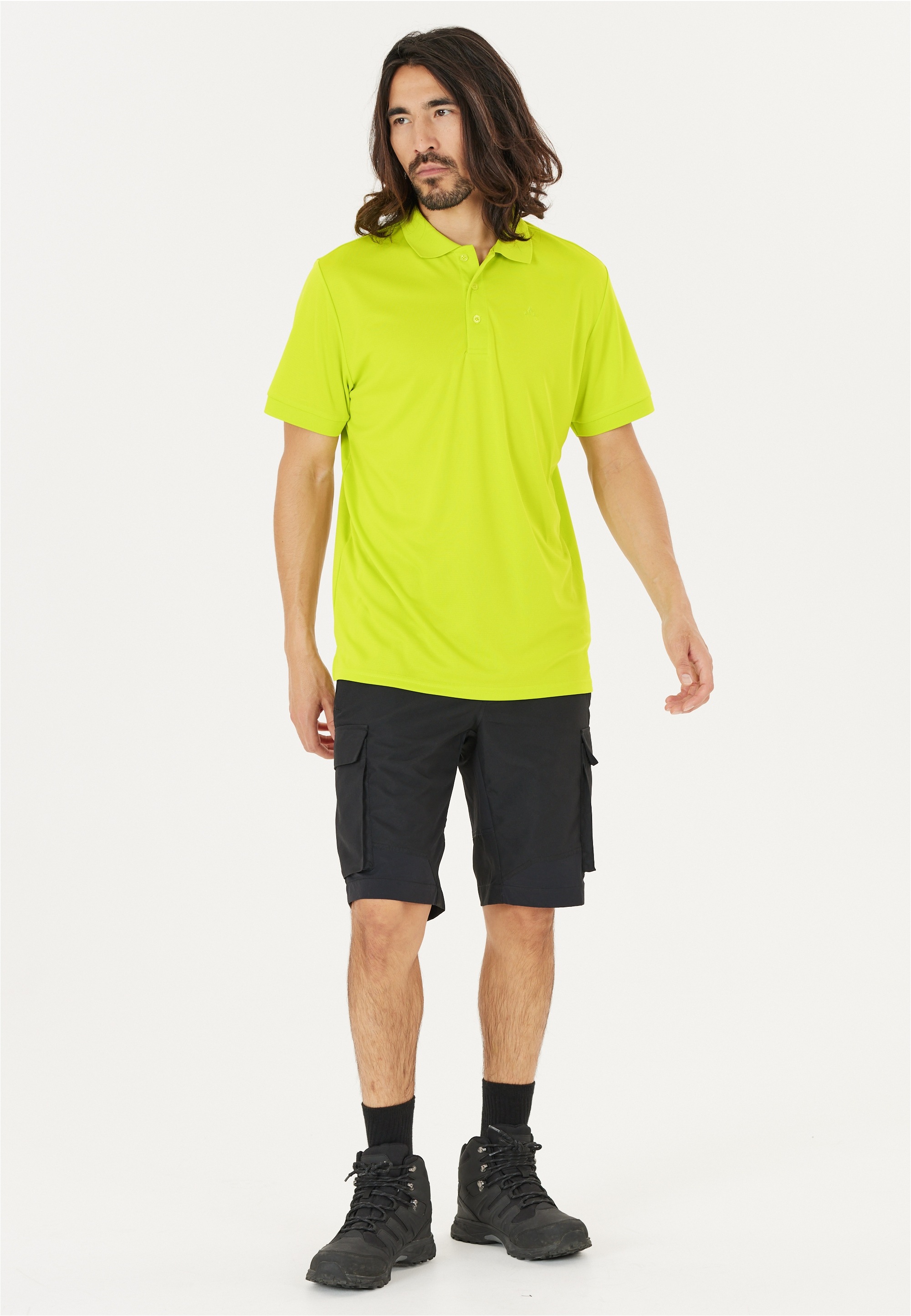 WHISTLER Langarm-Poloshirt »Felox«, aus schnell-trocknendem Material