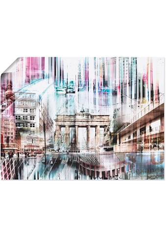 Artland Paveikslas »Berlin Skyline Collage I« ...