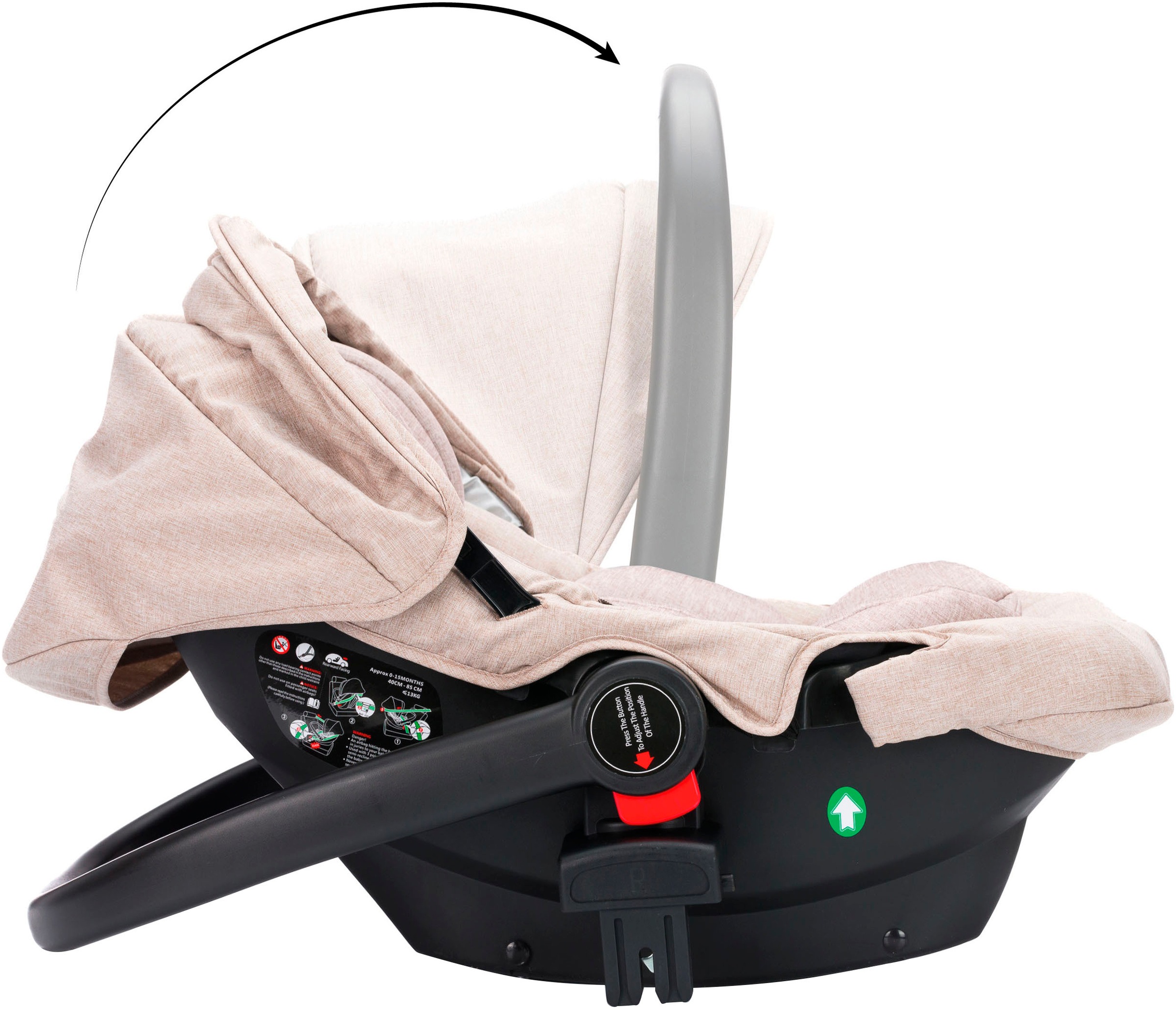Fillikid Kombi-Kinderwagen »Jaguar«, 22 kg