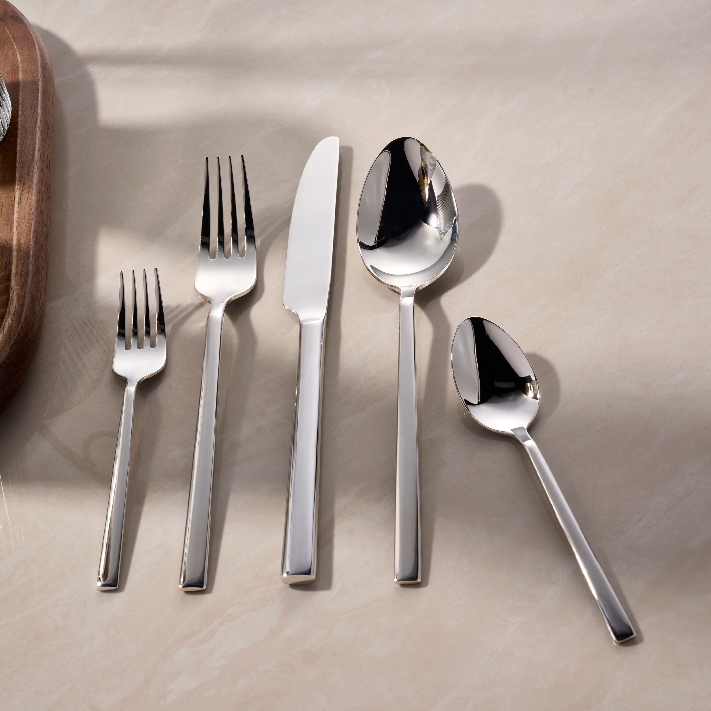 Hanseatic Besteck-Set "DAILY" leichtes und minimalistisches Design