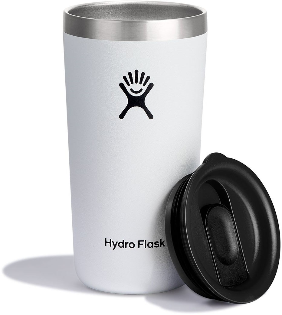 HYDRO FLASK Thermobecher "12 Oz All Around Tumbler", 355ml, 2 Stk., weiß, Trinkgefäße, TempShield -Isolierung