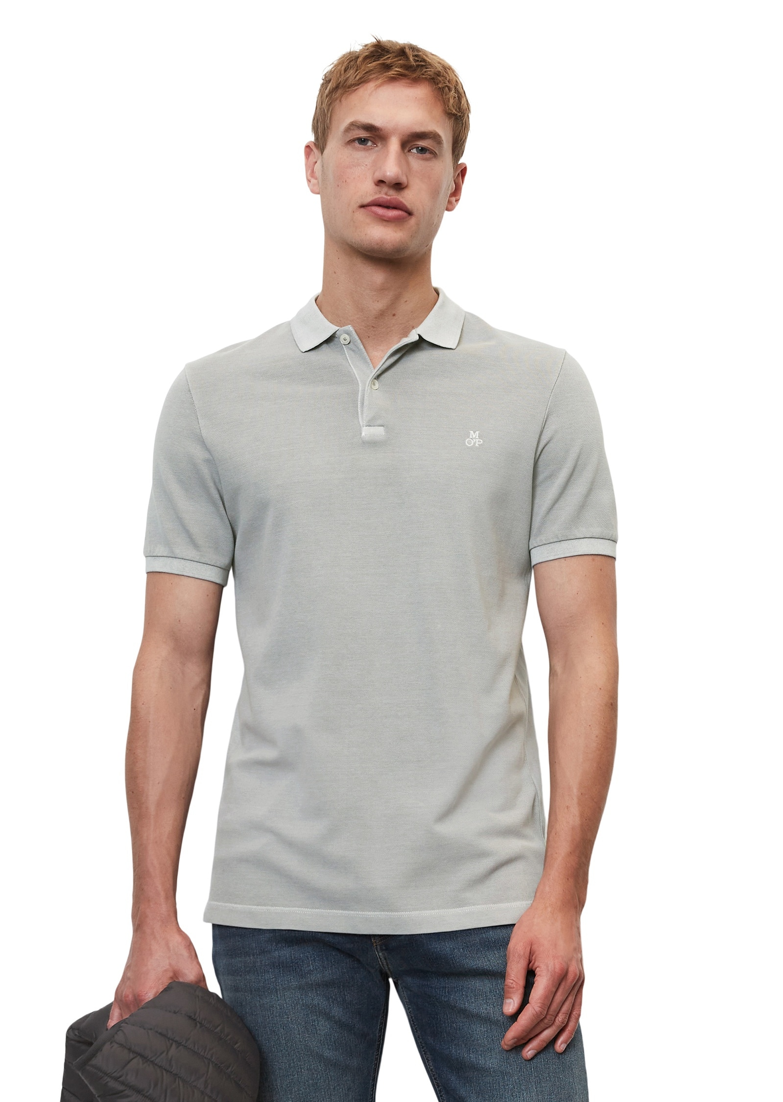 Marc OPolo Poloshirt "aus Organic Cotton-Stretch"