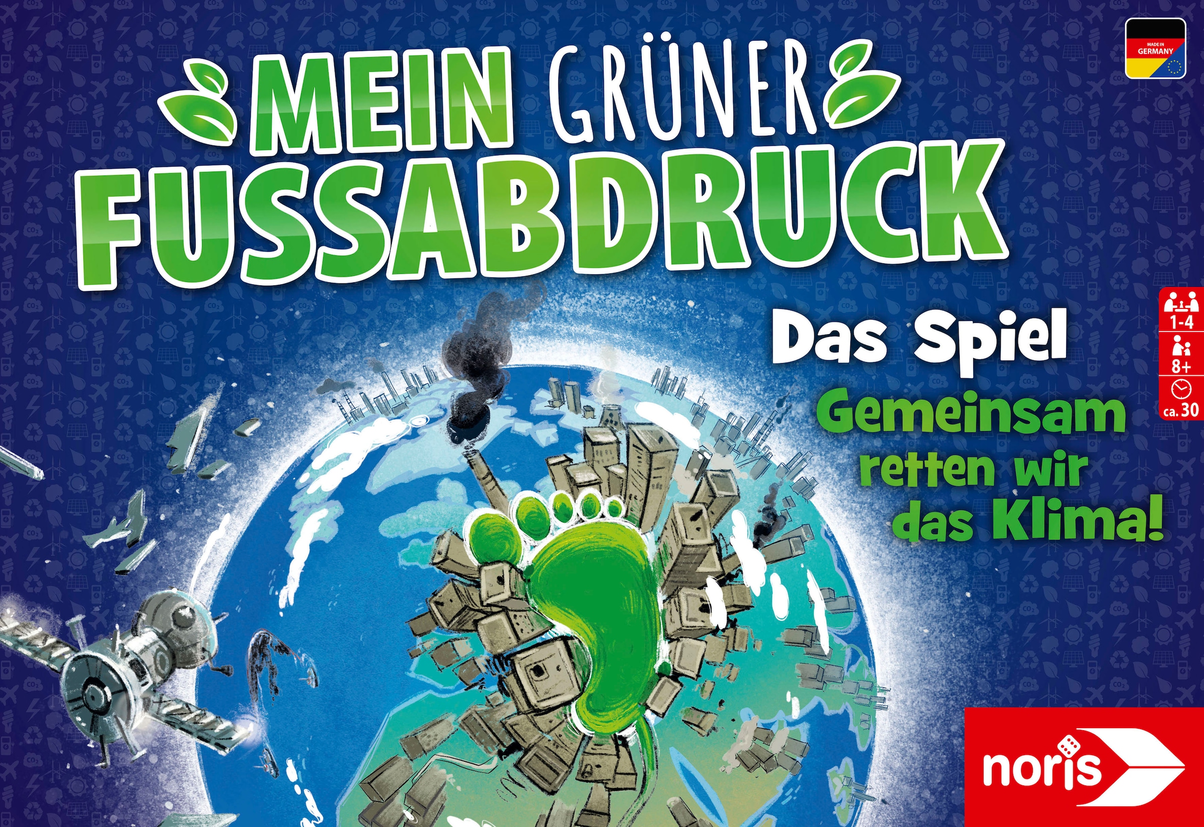 Noris Spiel »Mein grüner Fußabdruck - Das Spiel«, Made in Germany