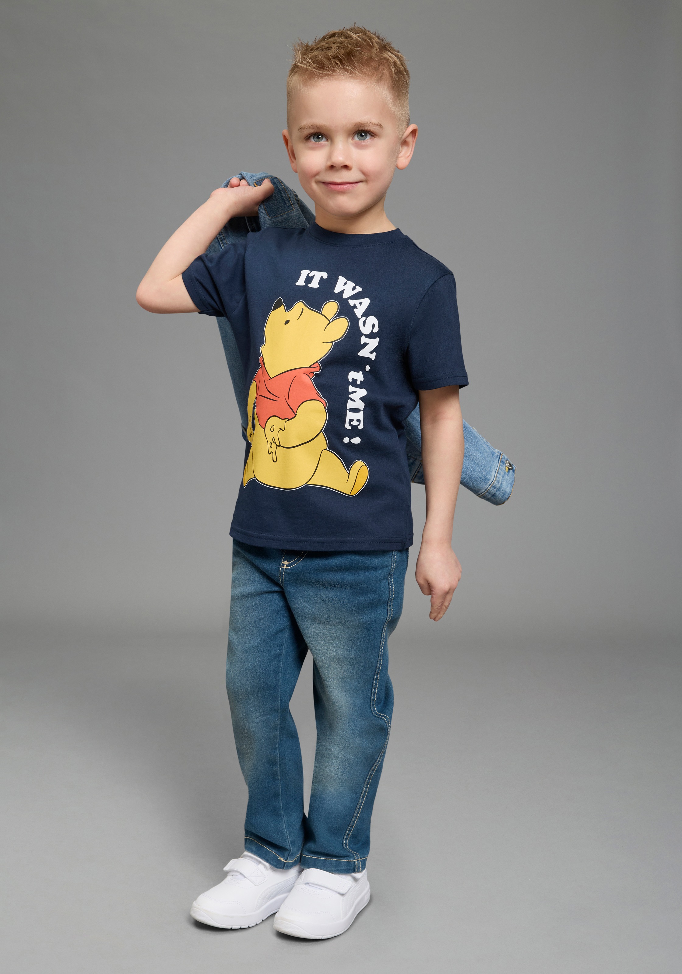 KIDSWORLD T-Shirt »WINNIE Pooh: it wasn't me - Disney Shirt« normale Schnittform, Kurzarm, bedruckte Optik, aus Baumwolle