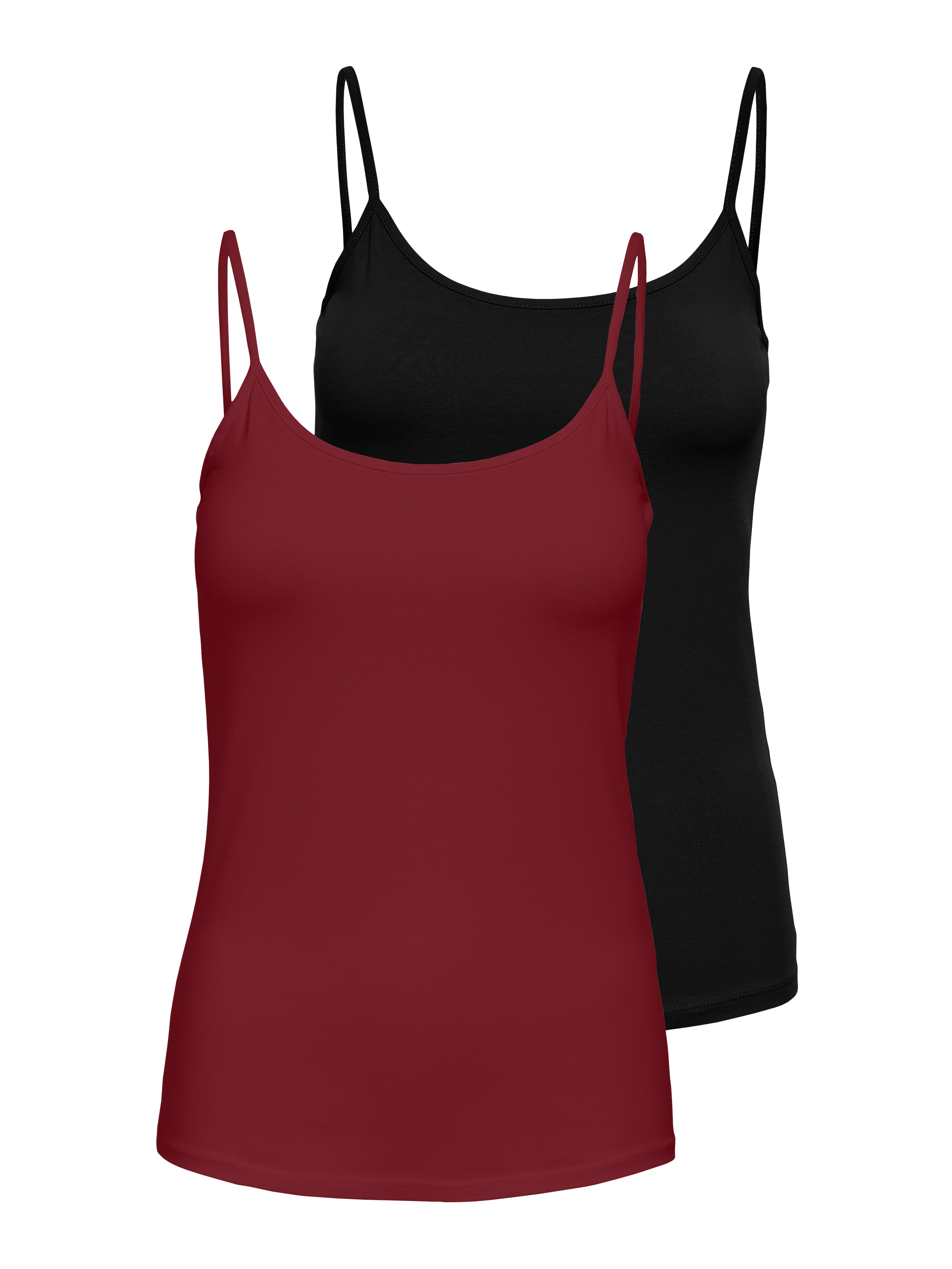ONLY Spaghettitop "ONLLOVE – Spaghettitops im Doppelpack mit elastischem Tr günstig online kaufen