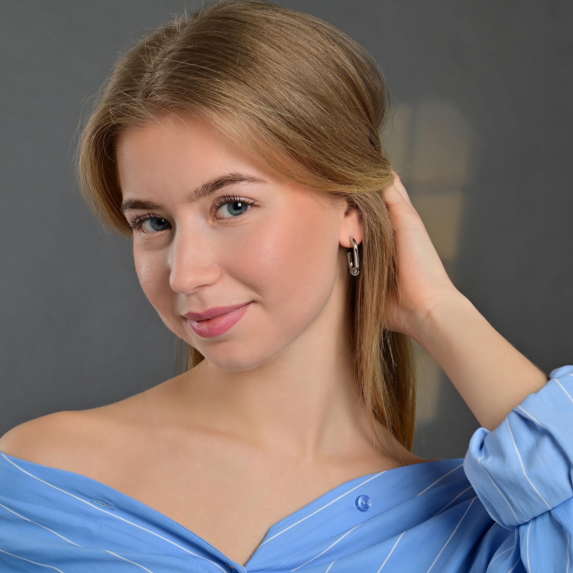 Adelia´s Paar Ohrhänger "Ohrringe – Ohrstecker aus Edelstahl" Ein Geschenk, das Freude macht