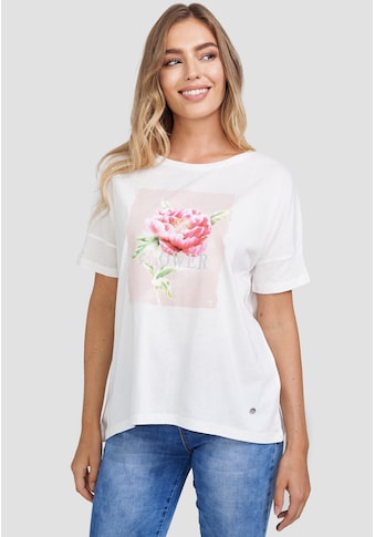 Decay T-Shirt, mit femininem Blumen-Print kaufen