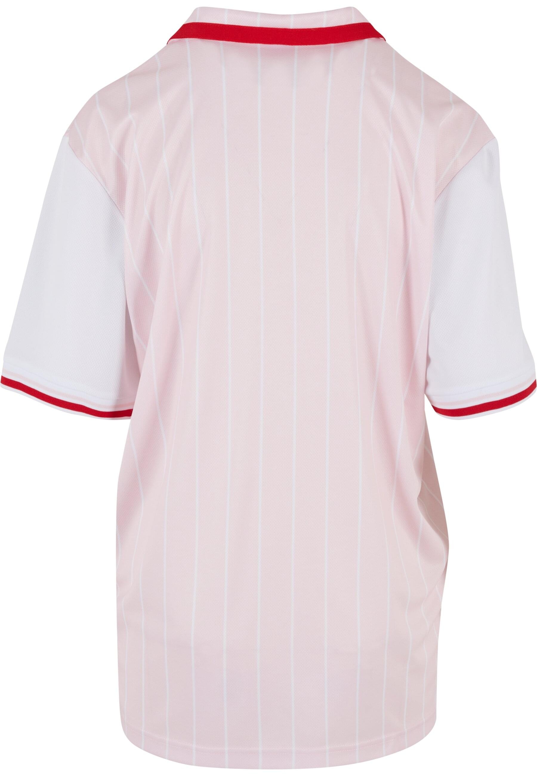 Karl Kani Karohemd »Karl Kani Damen KW223-045-1 Varsity Stripe Baseball Shirt«, (1 tlg.)