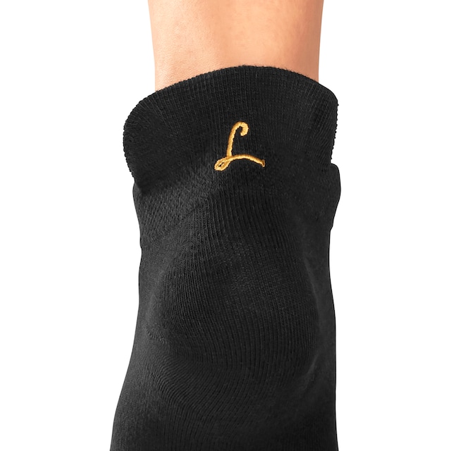 LASCANA Sneakersocken, (Set, 7 Paar, Box), mit kleiner Stickerei kaufen |  BAUR