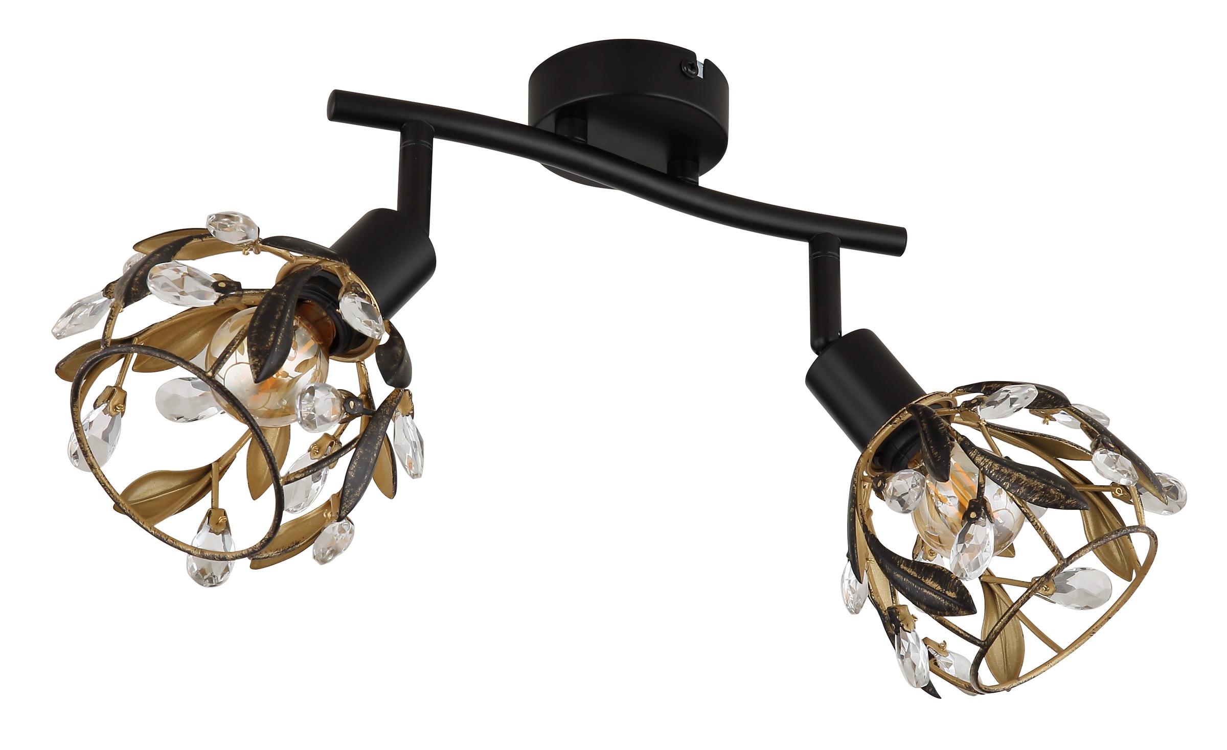 GLOBO LIGHTING Deckenstrahler »MIKA« E14 1 Stk. Spot Deckenspot Flur Schlafzimmer Wohnzimmer