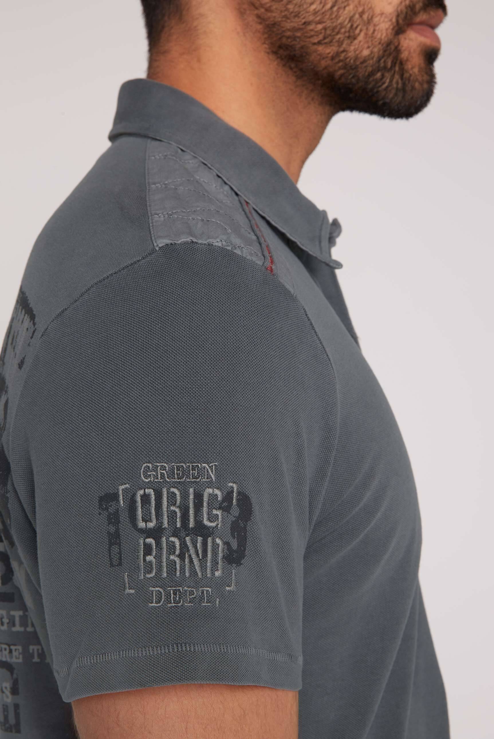 CAMP DAVID Poloshirt, mit Vintage-Waschung
