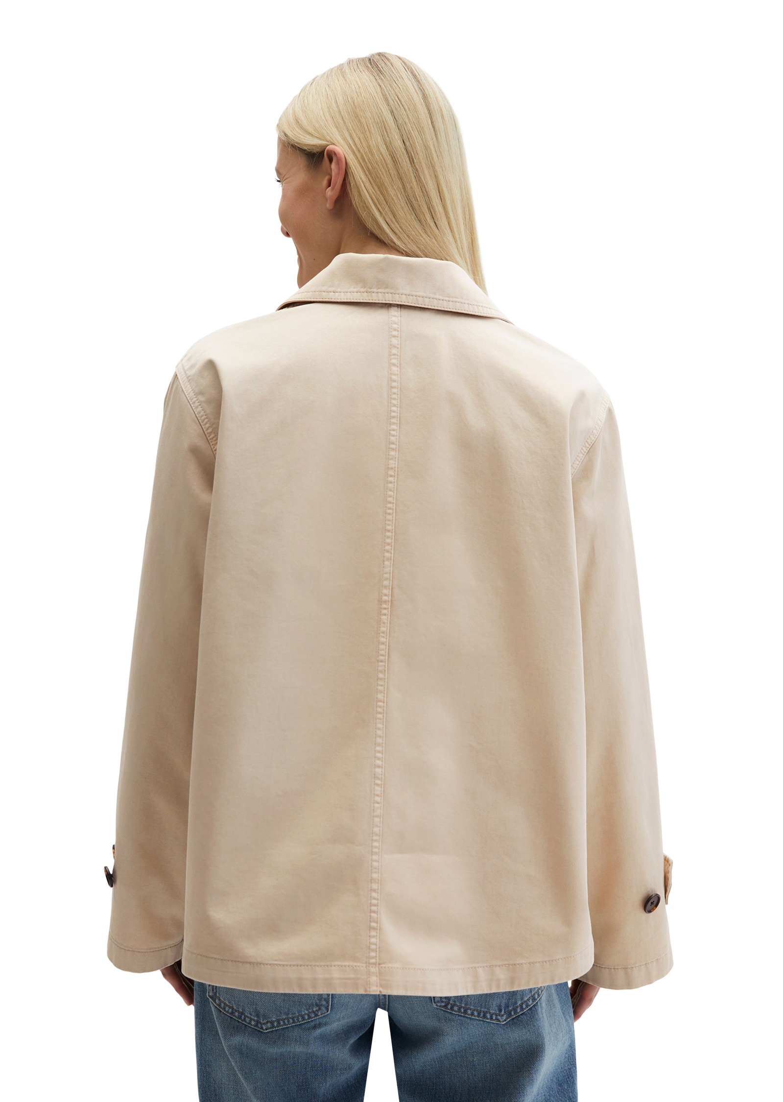 Marc O'Polo Outdoorjacke »aus Organic Cotton-Twill«