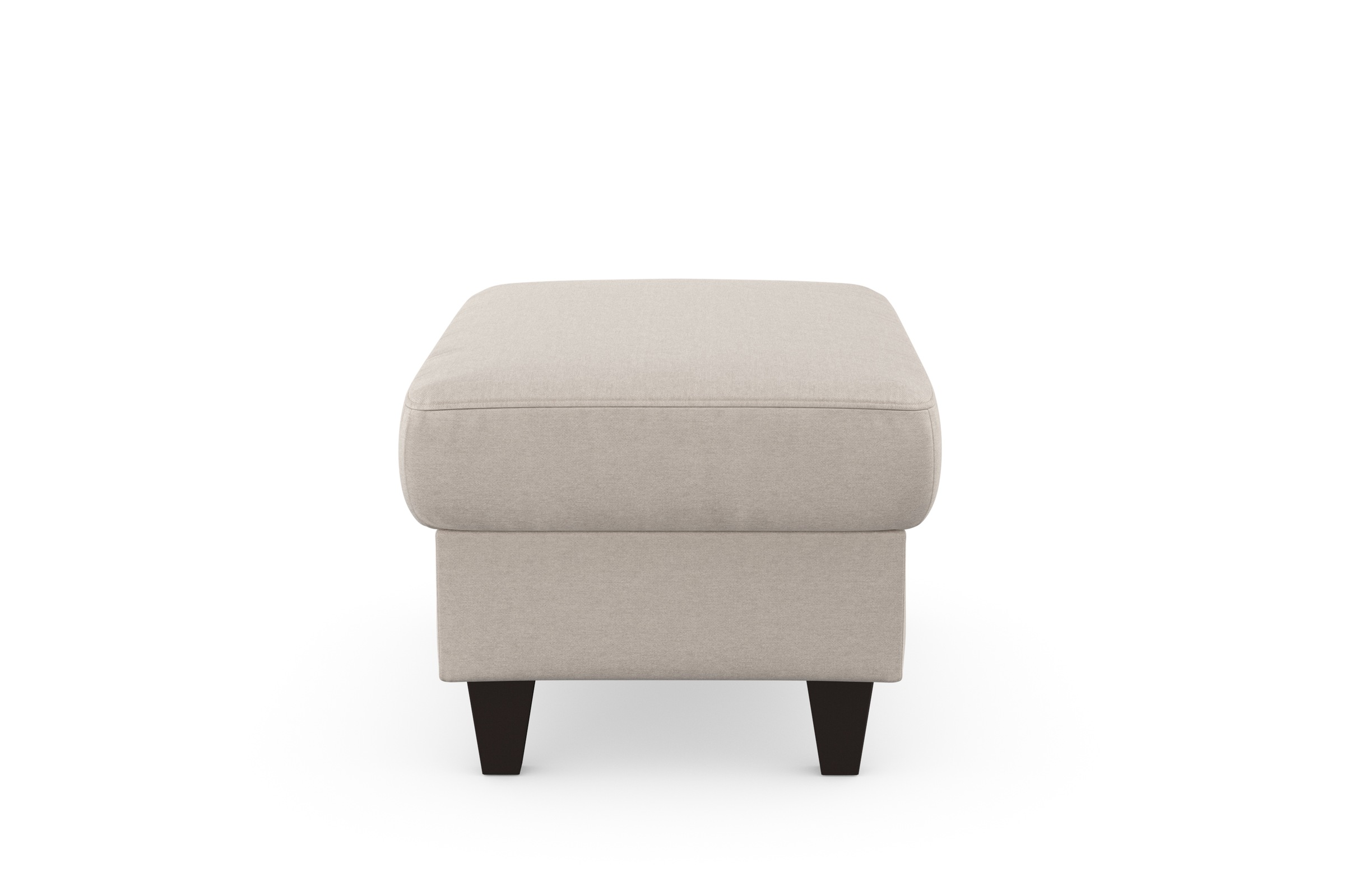 sit&more Stauraumhocker »Farö« mit Stauraum und Federkern und wengefarbenen Füßen