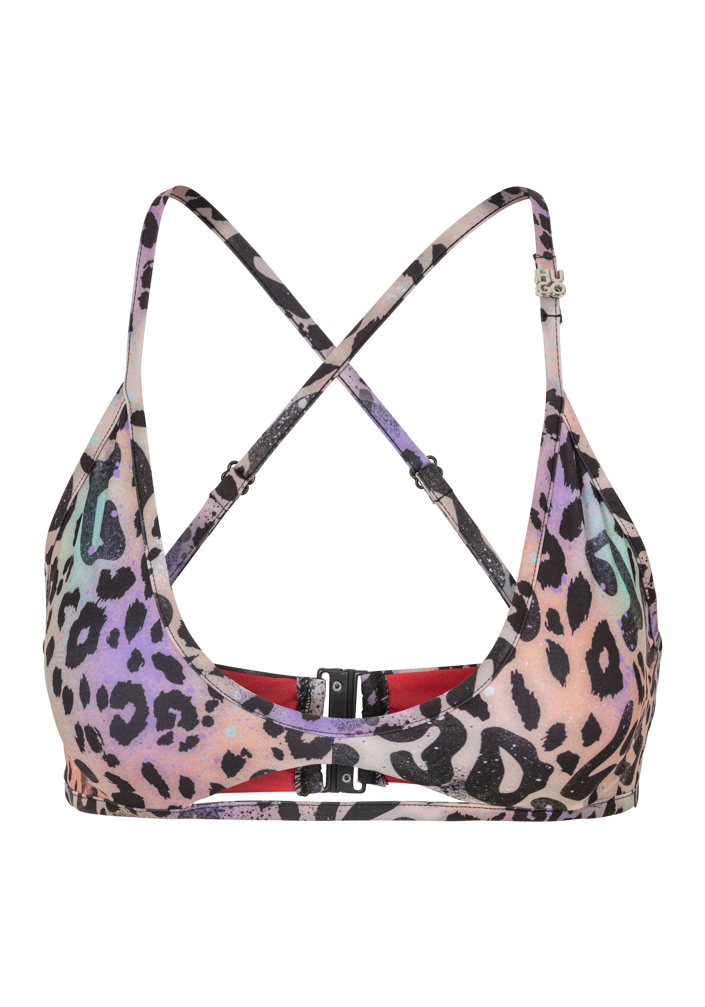 Crop-Bikini-Top »Hilary Bralette«, mit HUGO Metalllogo