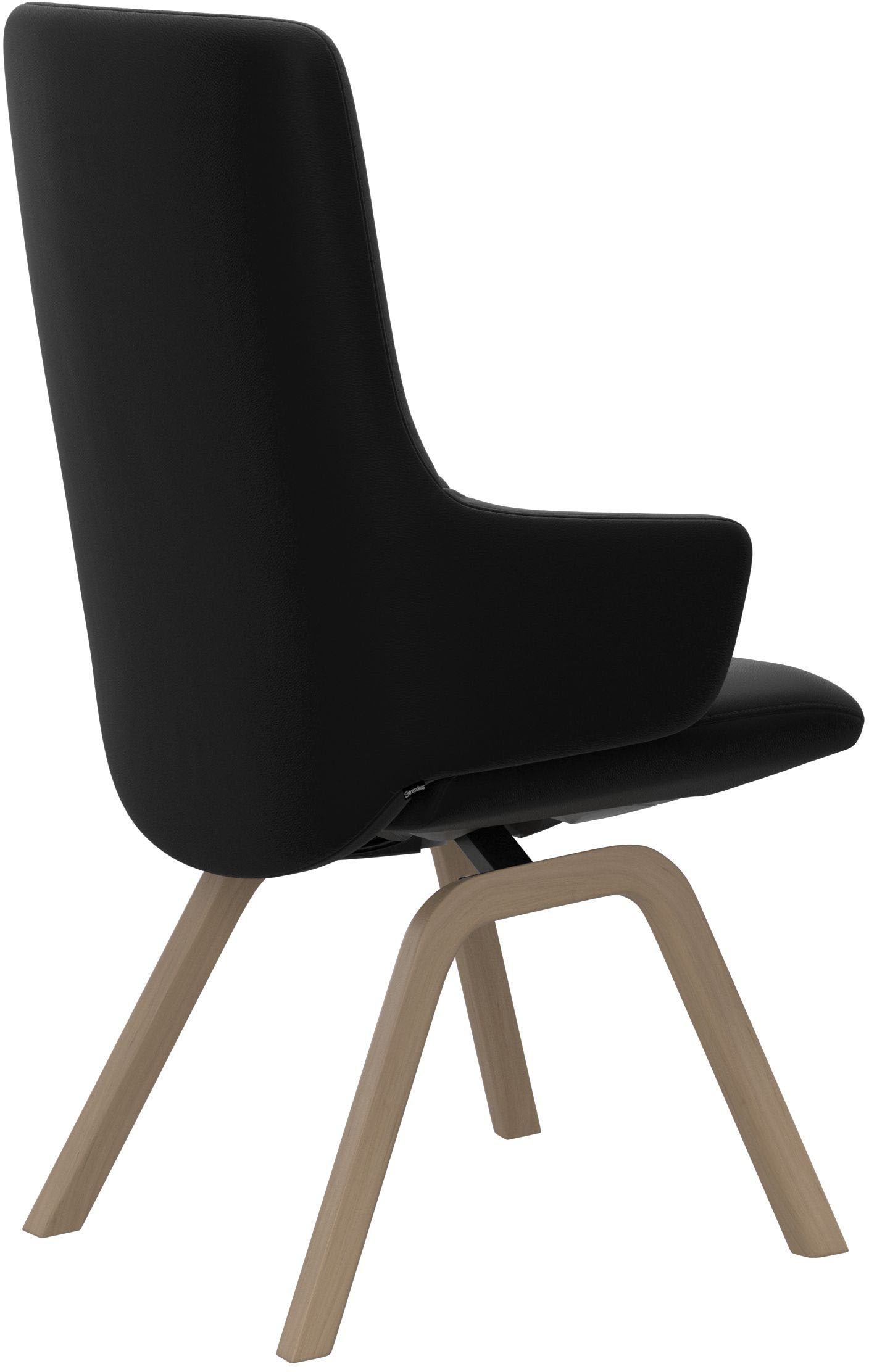 Stressless® Polsterstuhl »Laurel«, Leder PALOMA, High Back mit Armlehne, Größe L, mit schräggestellten Beinen in Eiche