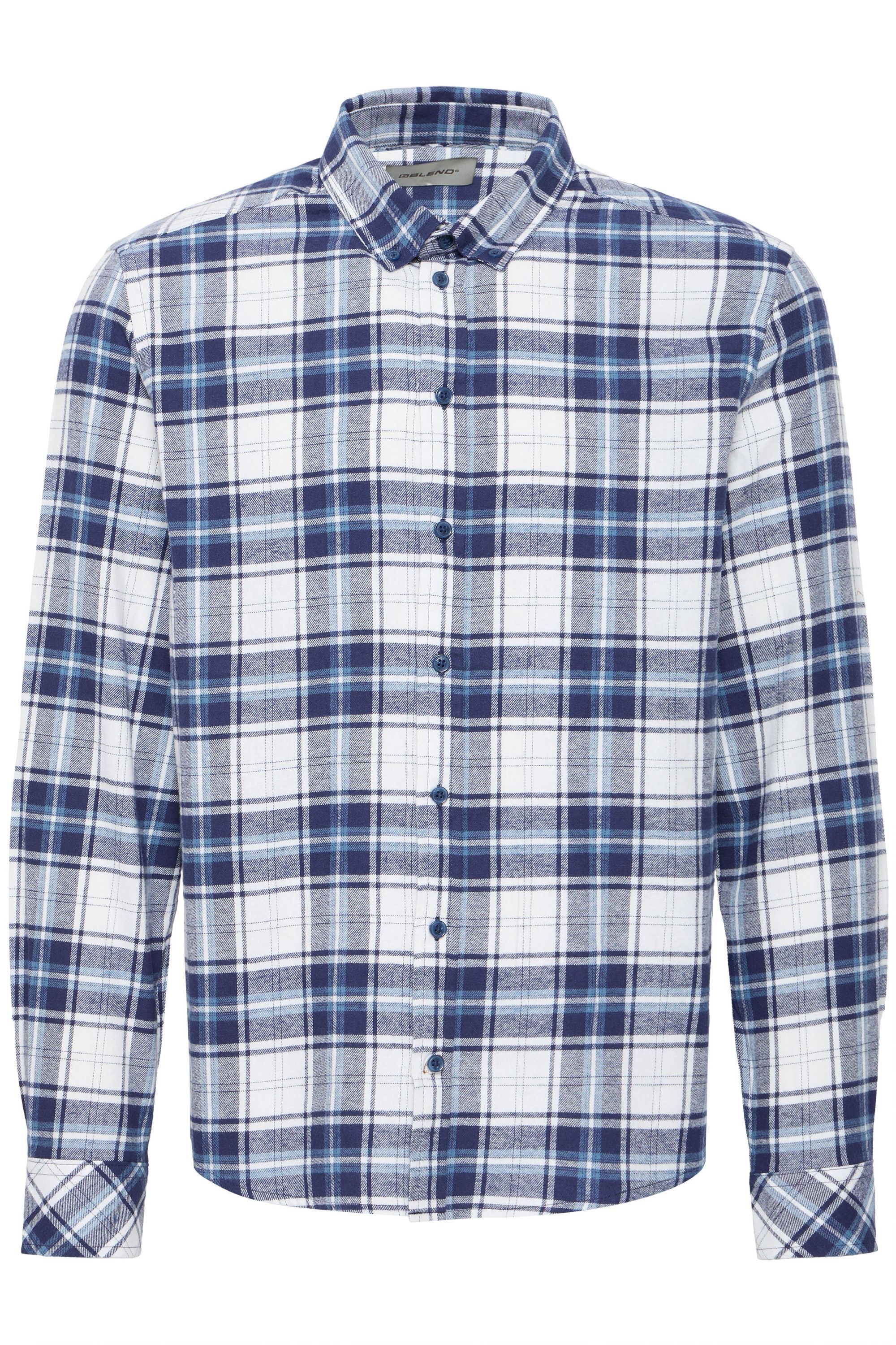 Blend Langarmhemd "BHShirt", Lässiges kariertes Langarmhemd günstig online kaufen