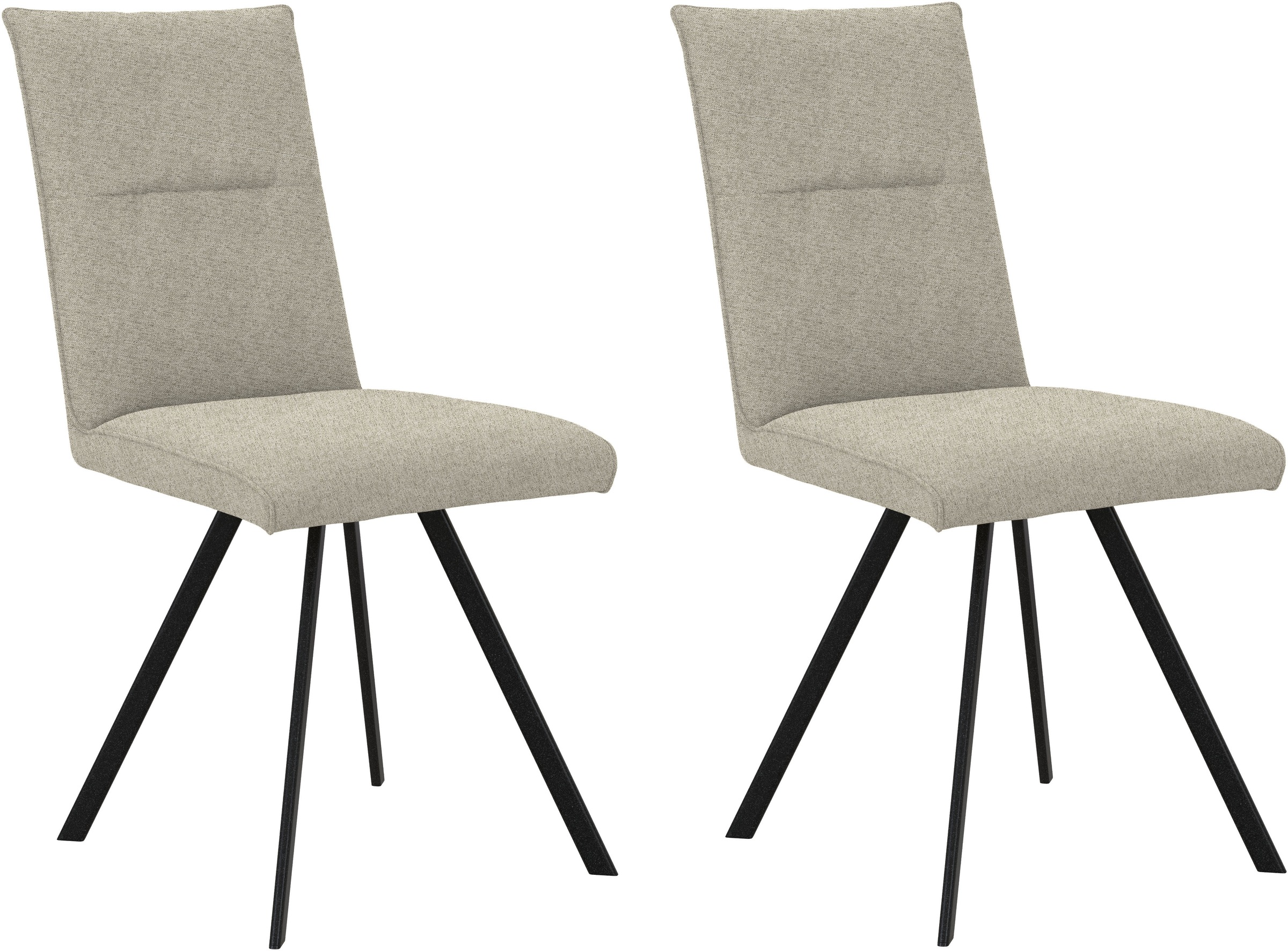 OTTO home 4-Fußstuhl "Sava" (Set) 2 Stk.Metallgestell günstig online kaufen