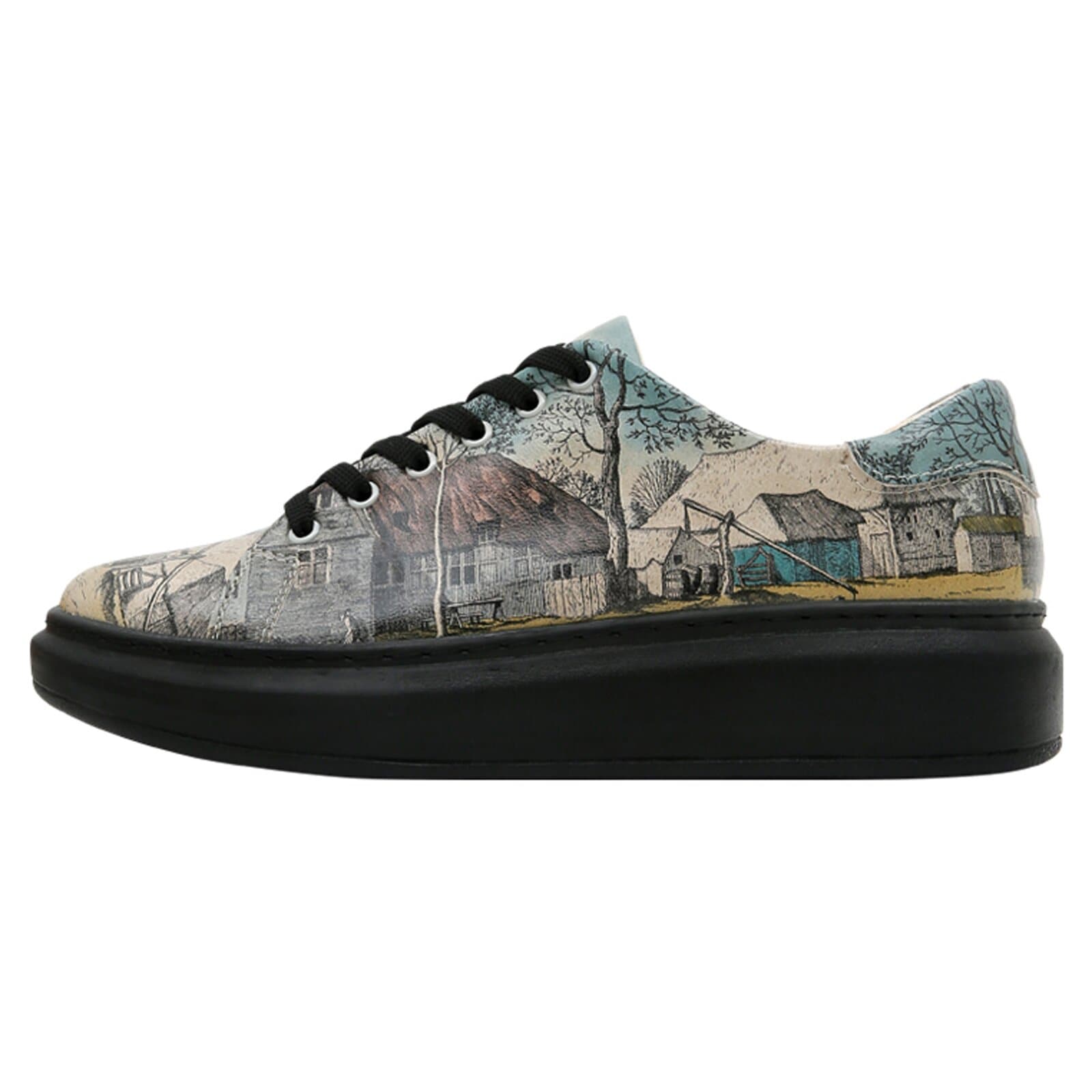 DOGO Plateausneaker »Myra Low-Top Sneaker Back In Town Damen Sneaker«, Vegan