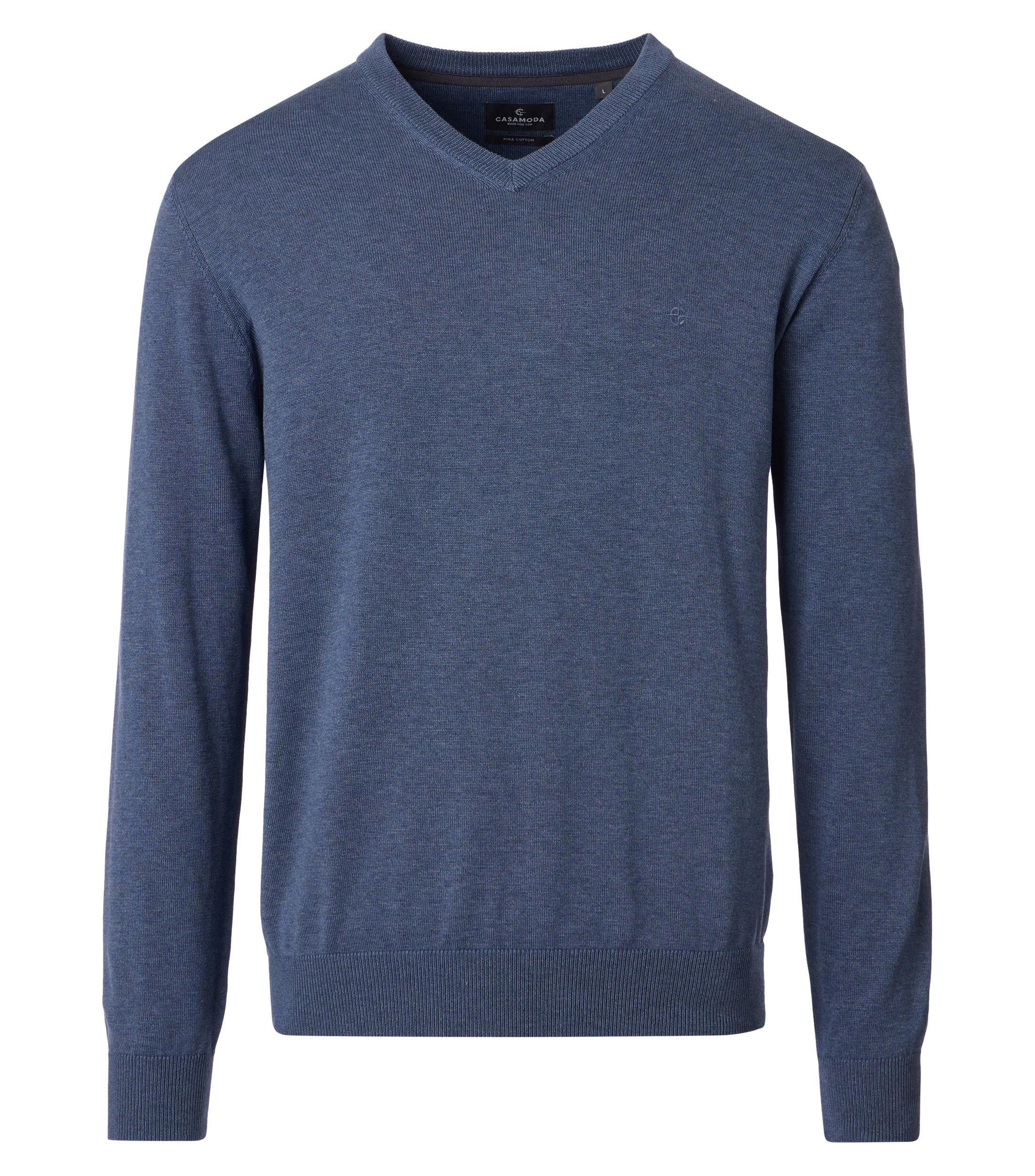 CASAMODA Strickpullover "CASAMODA Pullover uni" günstig online kaufen