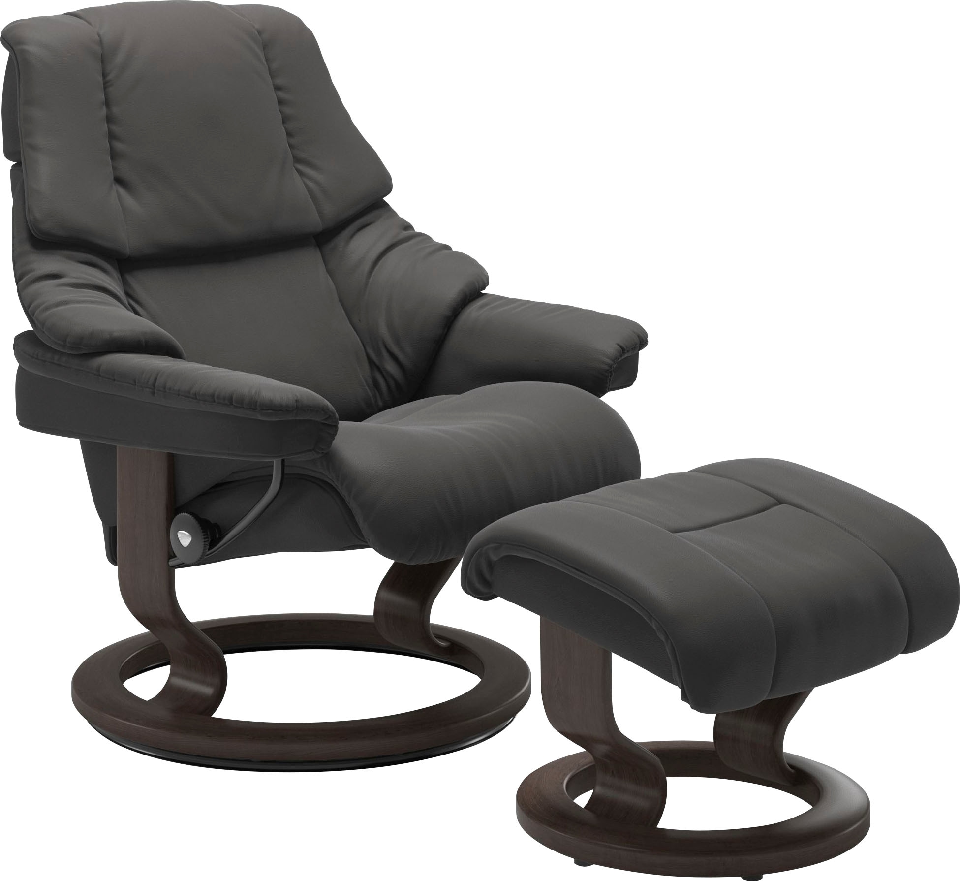 Stressless Fußhocker "Reno", mit Classic Base, Gestell Wenge