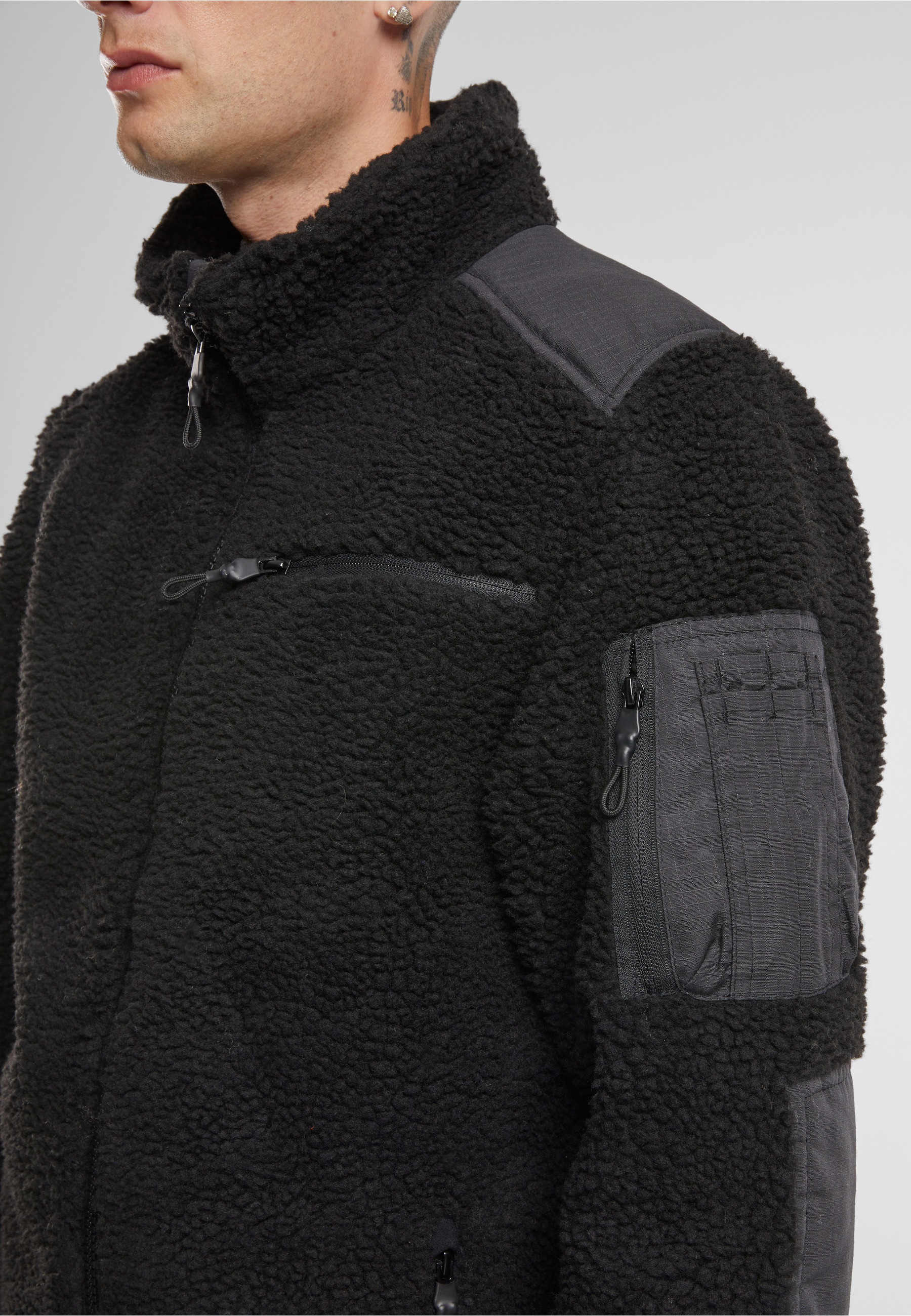 Brandit Allwetterjacke »Brandit Brandit Men Ramble Teddyfleece Jacket« 1 Stk. tlg. ohne Kapuze