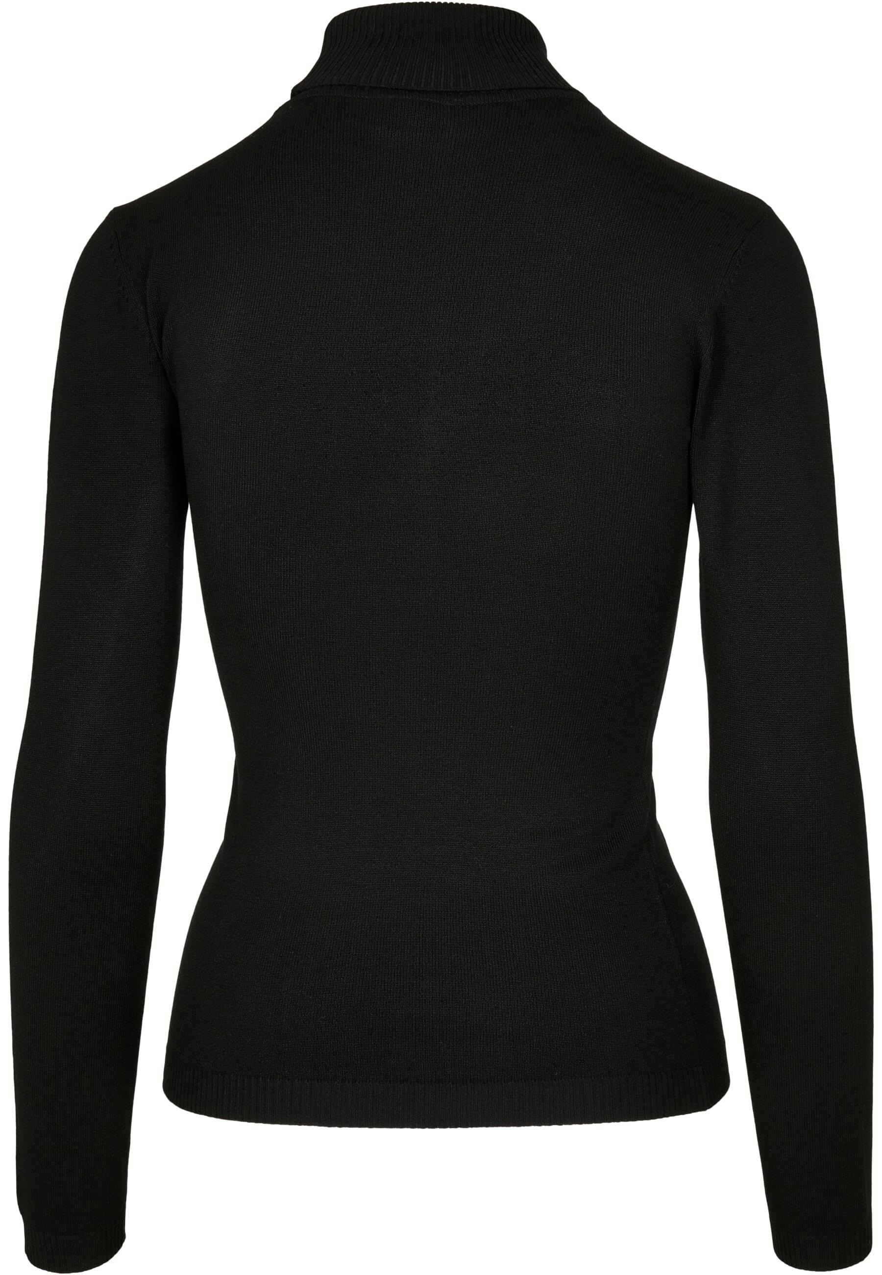 URBAN CLASSICS Rundhalspullover »Urban Classics Damen Ladies Basic Turtleneck Sweater«, (1 tlg.)