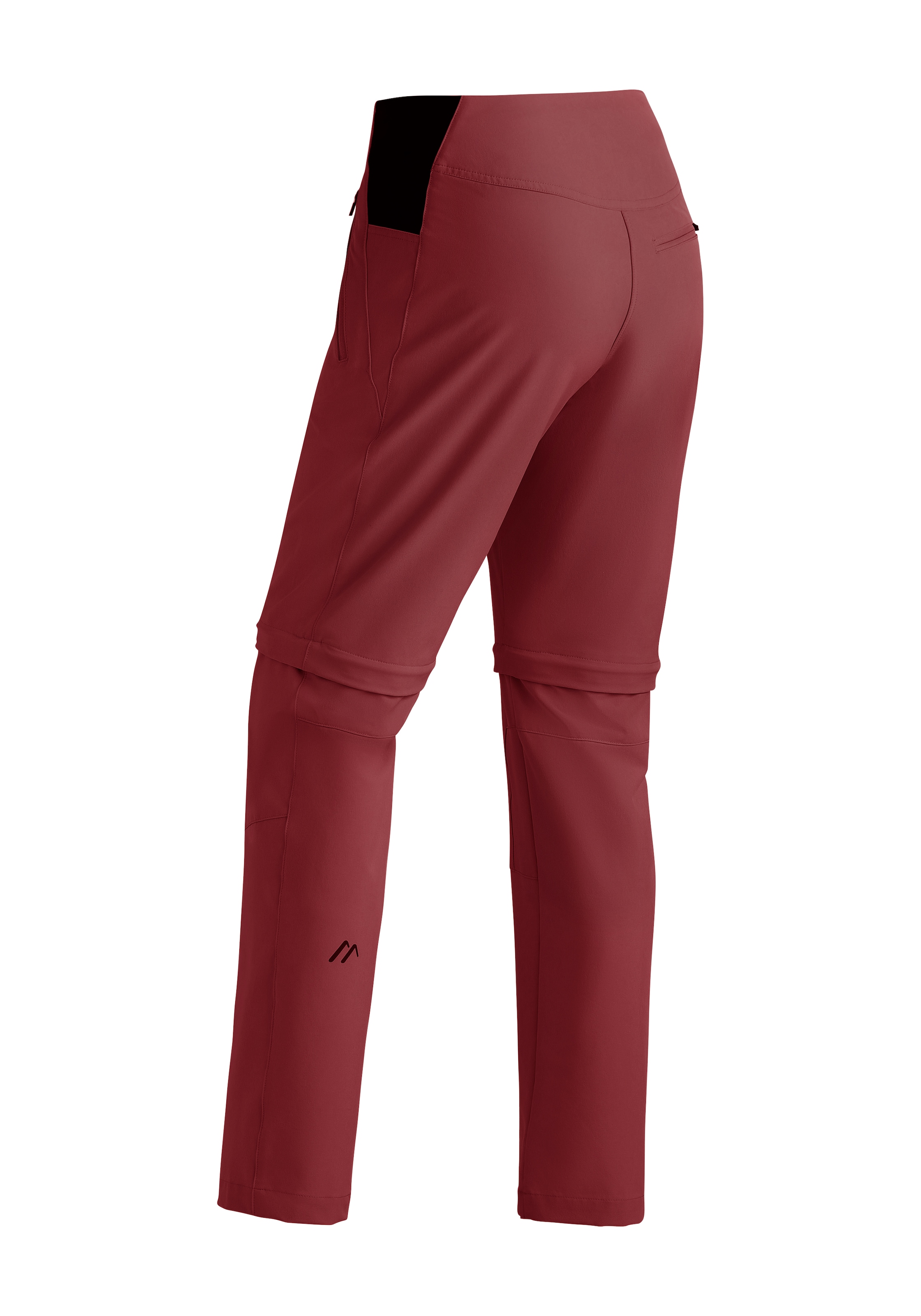 Maier Sports Outdoorhose »Latit Zip Vario«, Damen zipp-off Wanderhose, elastische Funktionshose, 4 Taschen mit RV