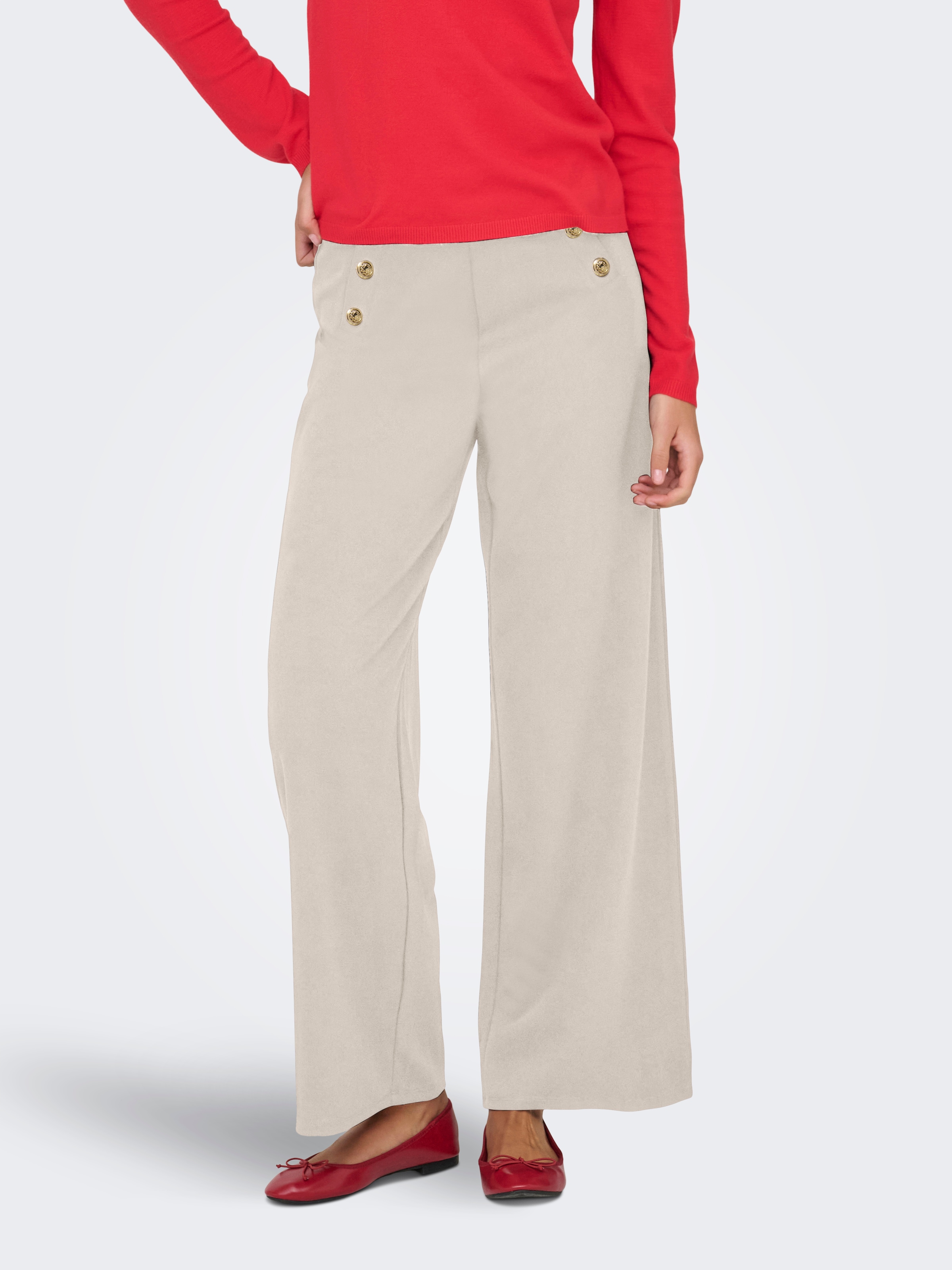 ONLY Anzughose »ONLTILDA LIFE 6-BUTTON PANTS JRS NOOS«