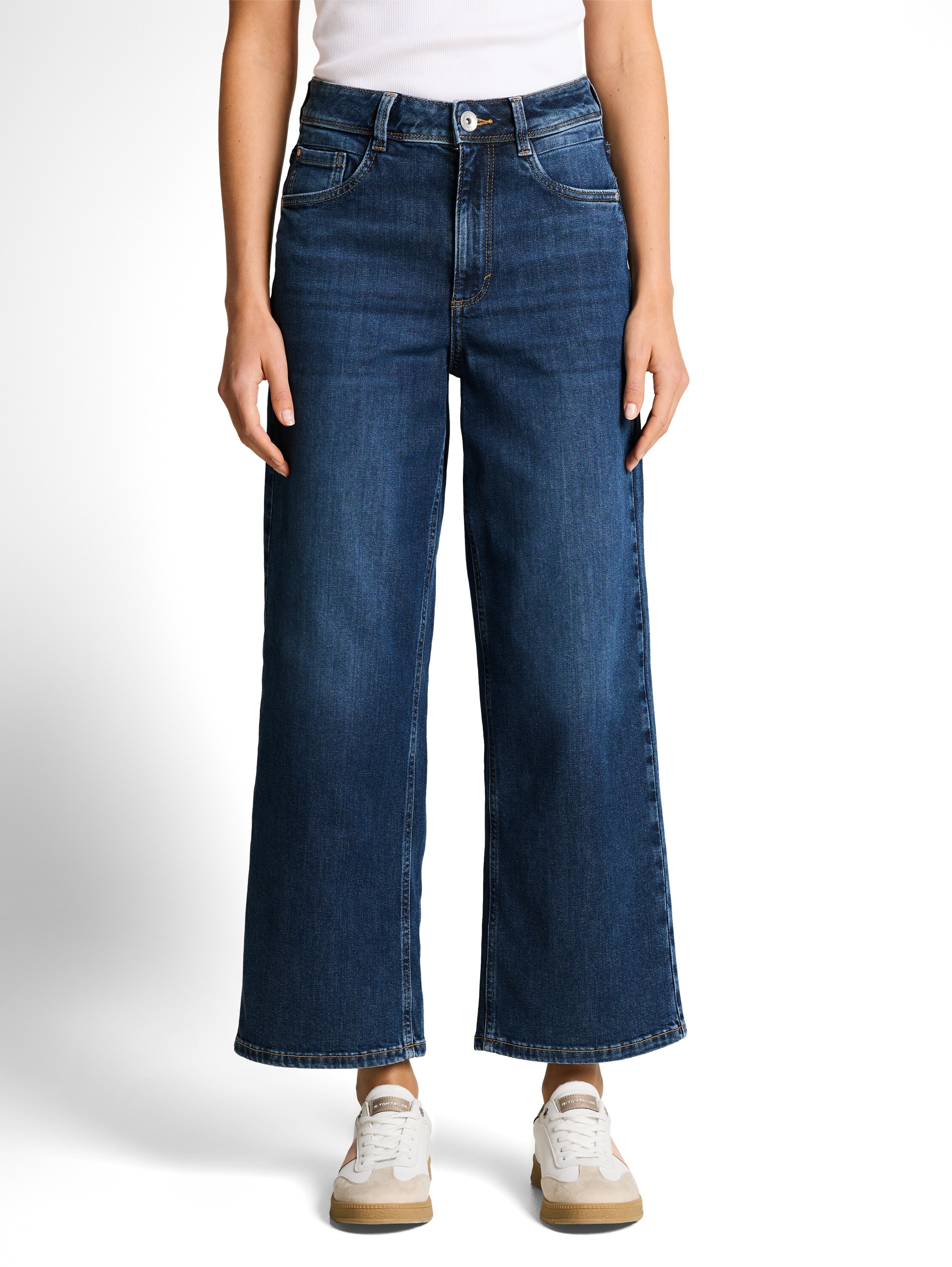 TOM TAILOR High-waist-Jeans "NELMA" im Five-Pocket Style günstig online kaufen