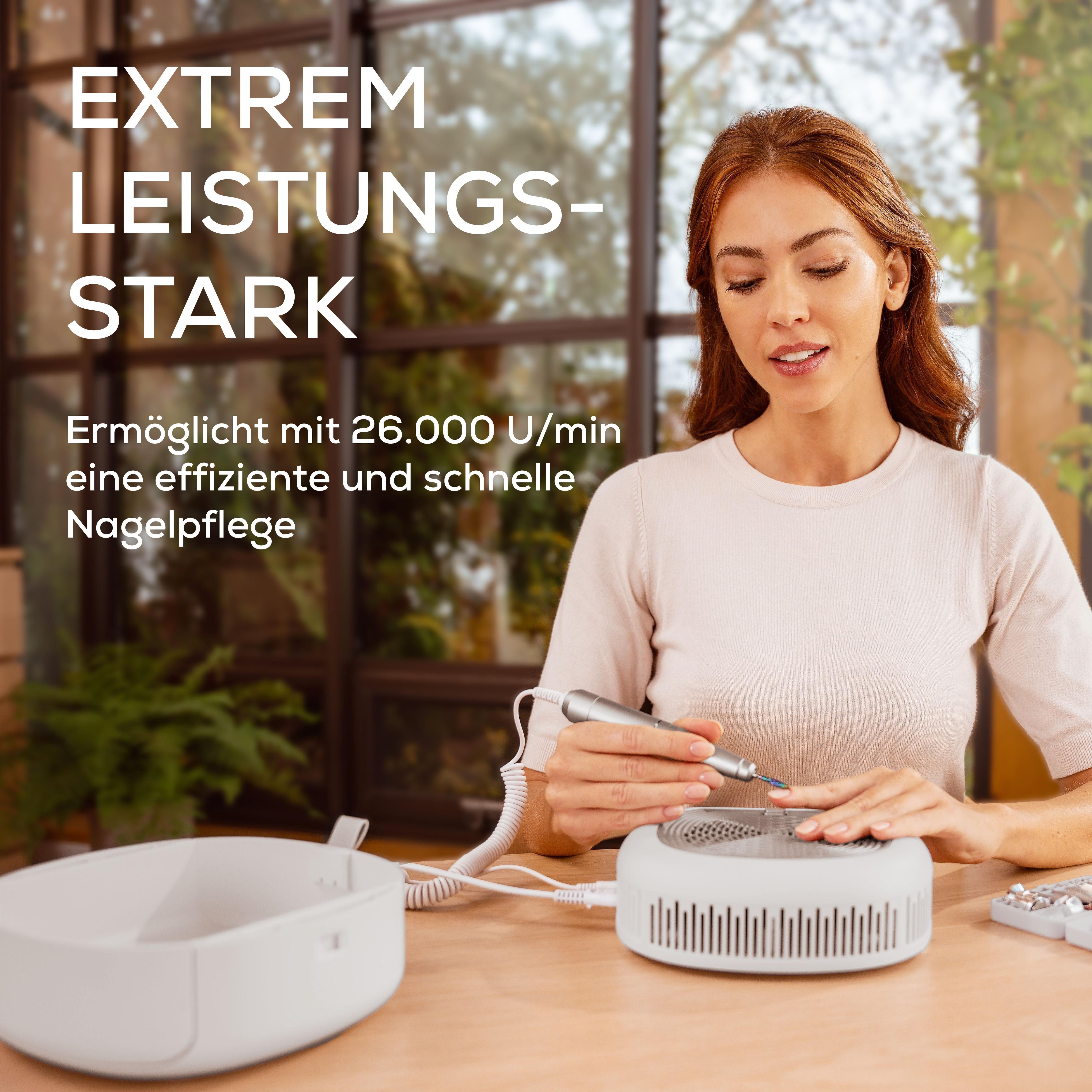 Thumbnail - BEURER Maniküre-Pediküre-Set "MP 210 LUX, professionelle Maniküre-Pediküre-Station für zu Hause" Mit Nagelfräser, UV/LED...