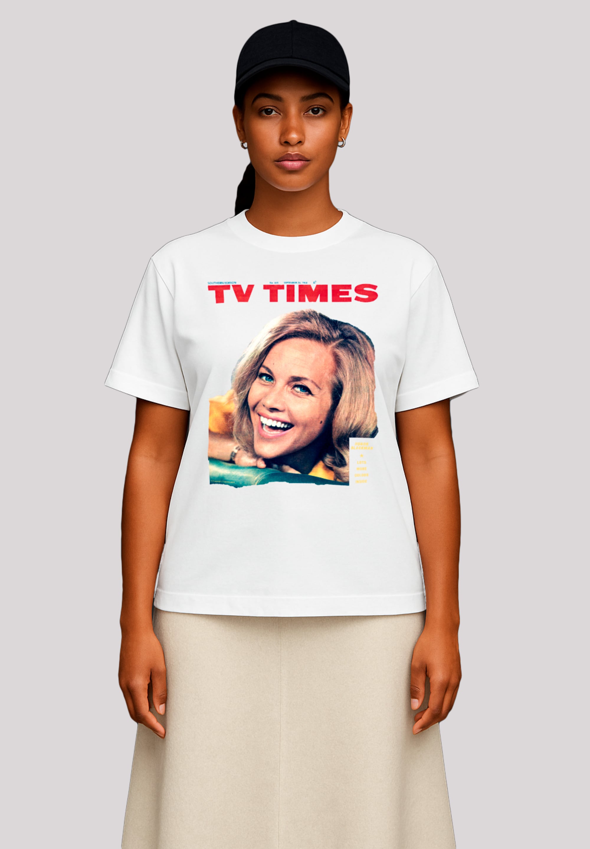 F4NT4STIC T-Shirt "TV Times Honor Blackman 1964 Cover", Premium Qualität günstig online kaufen