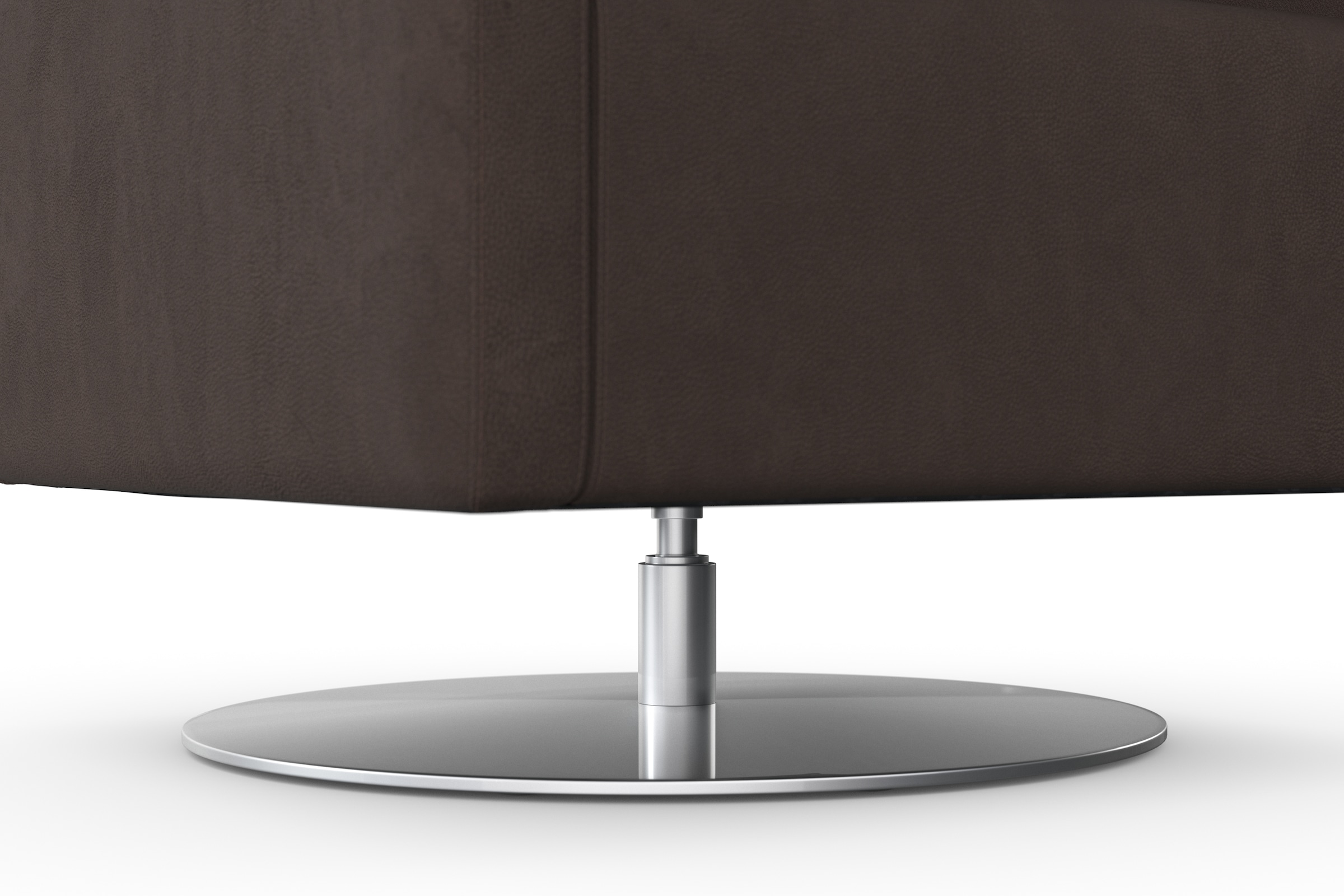 machalke® Drehsessel »single«, Ledersessel mit Drehteller, inklusive Drehfunktion