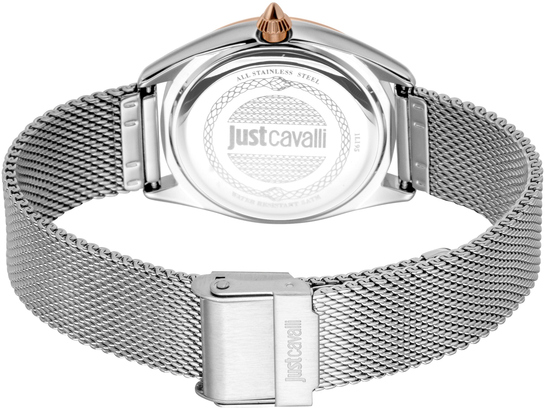 Just Cavalli Time Quarzuhr »JC PRESTIGIO 2, JC1L195M0265«, (Set, 2 tlg., mit Armband)