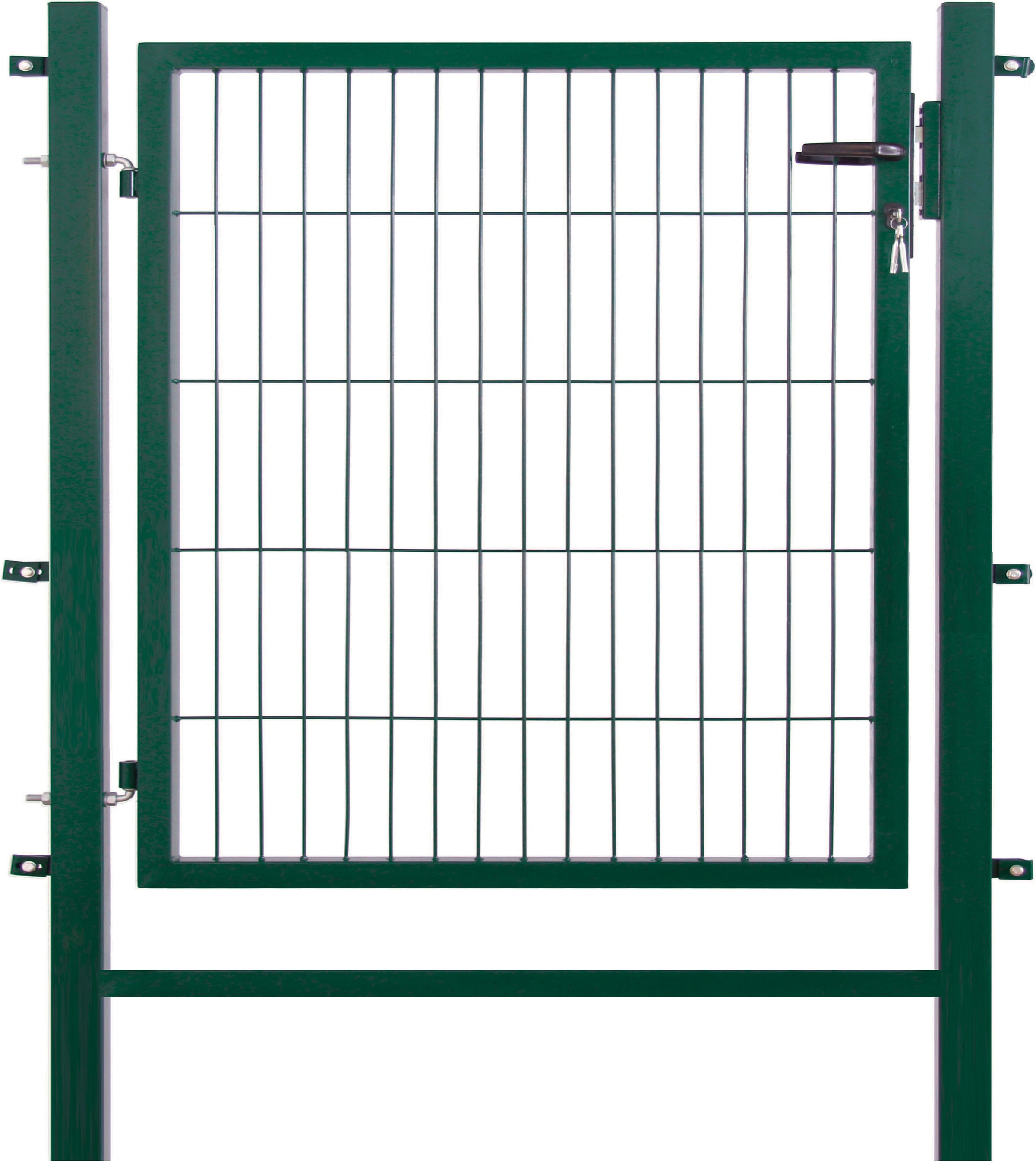 GARDEN 'N' MORE Zauneinzeltür »Einzeltor Easy«, (Set), 103 cm hoch, grün